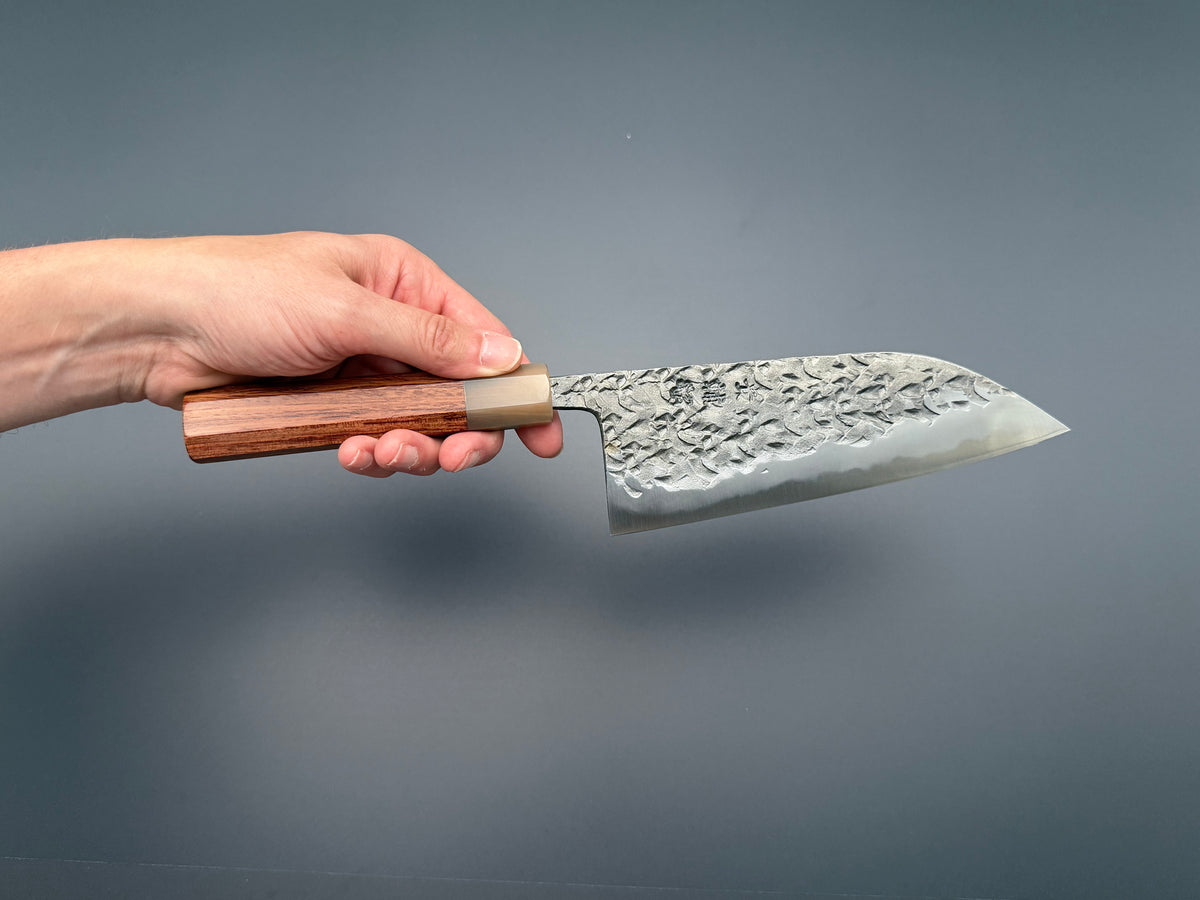 Kisuke Manaka Blue #2 Tsuchime Tetsu Santoku