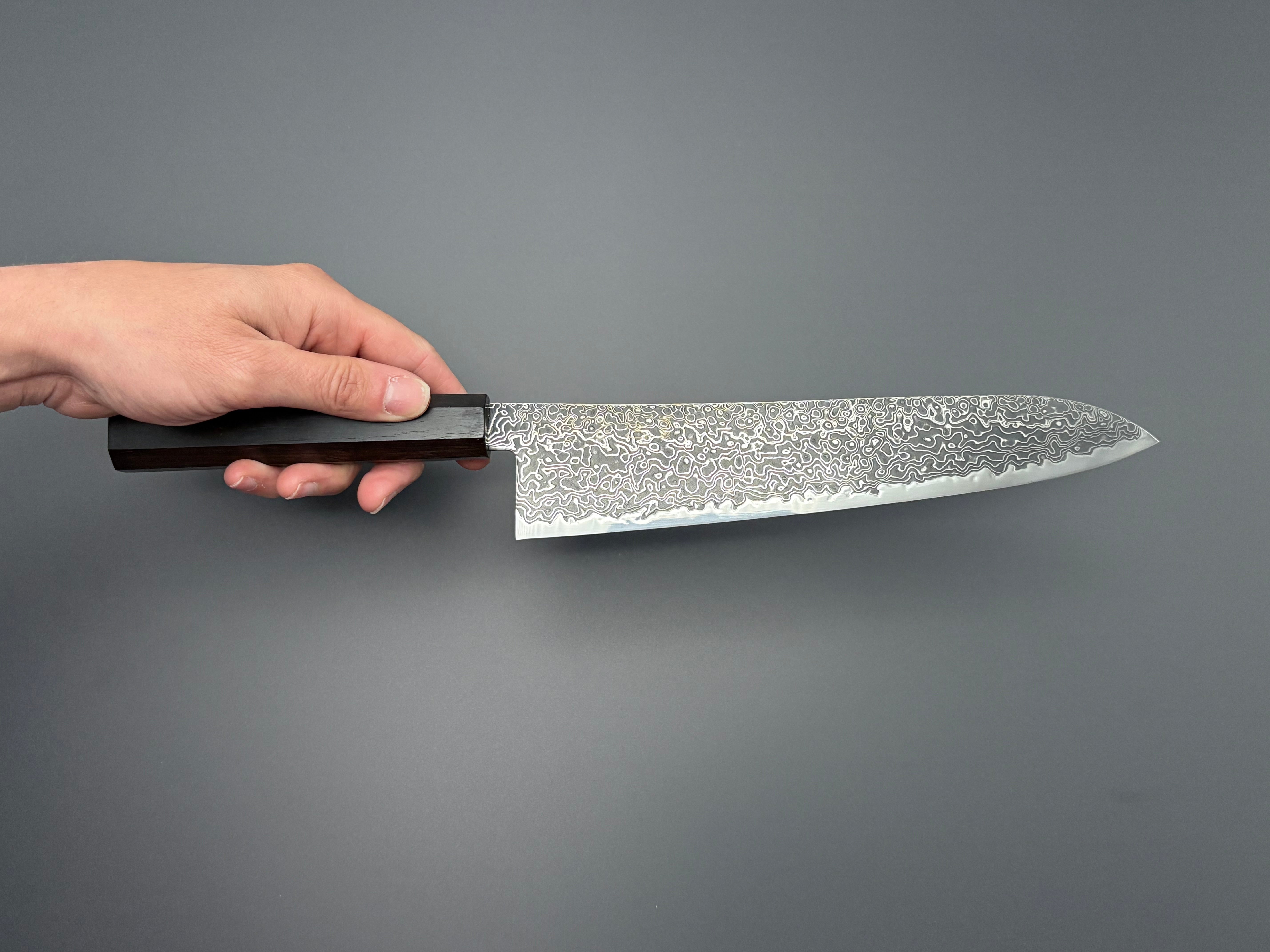 Hatsukokoro Ryuhyo SG2 Damascus Gyuto 240mm