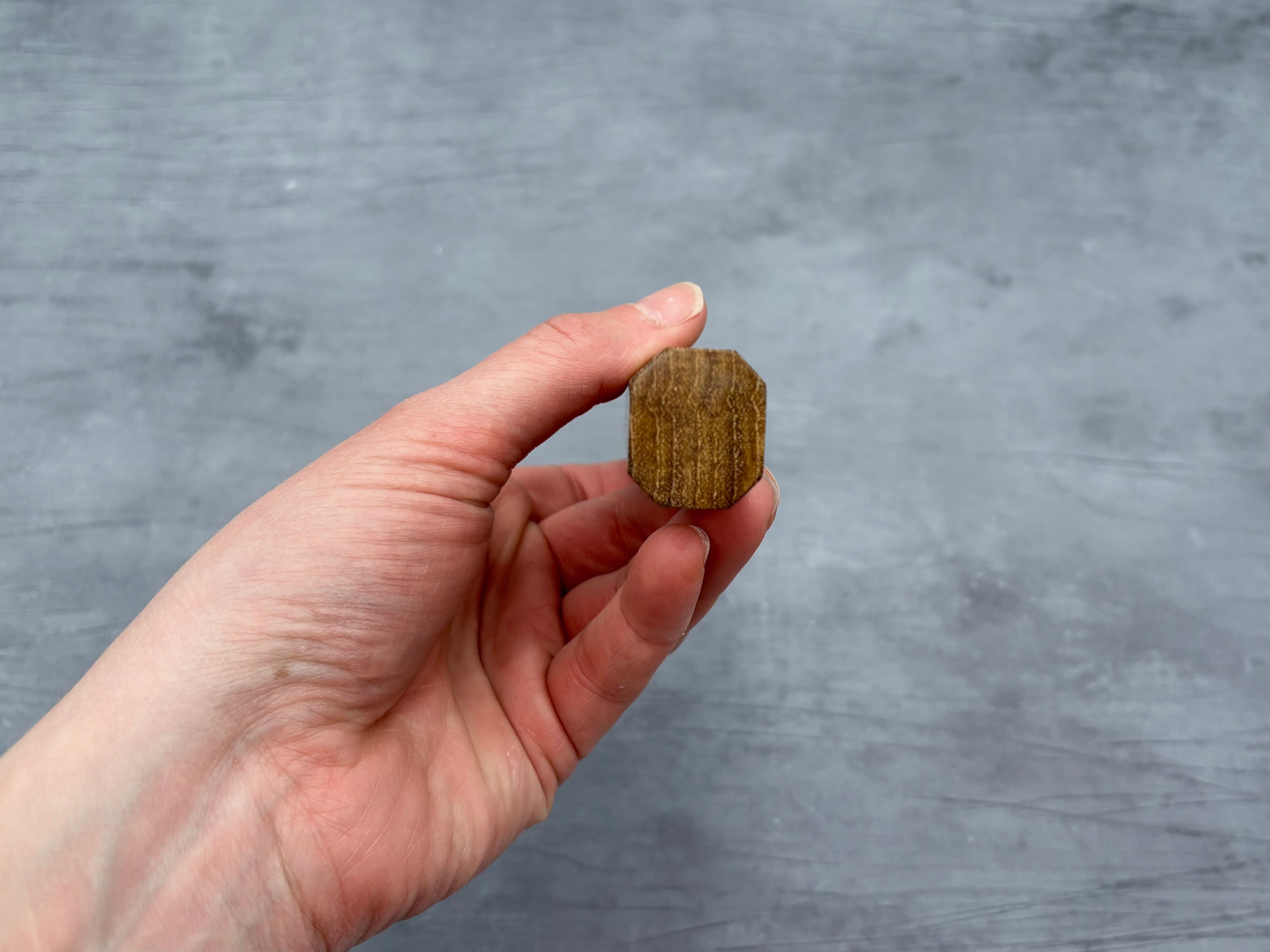 Octagonal Teak handle
