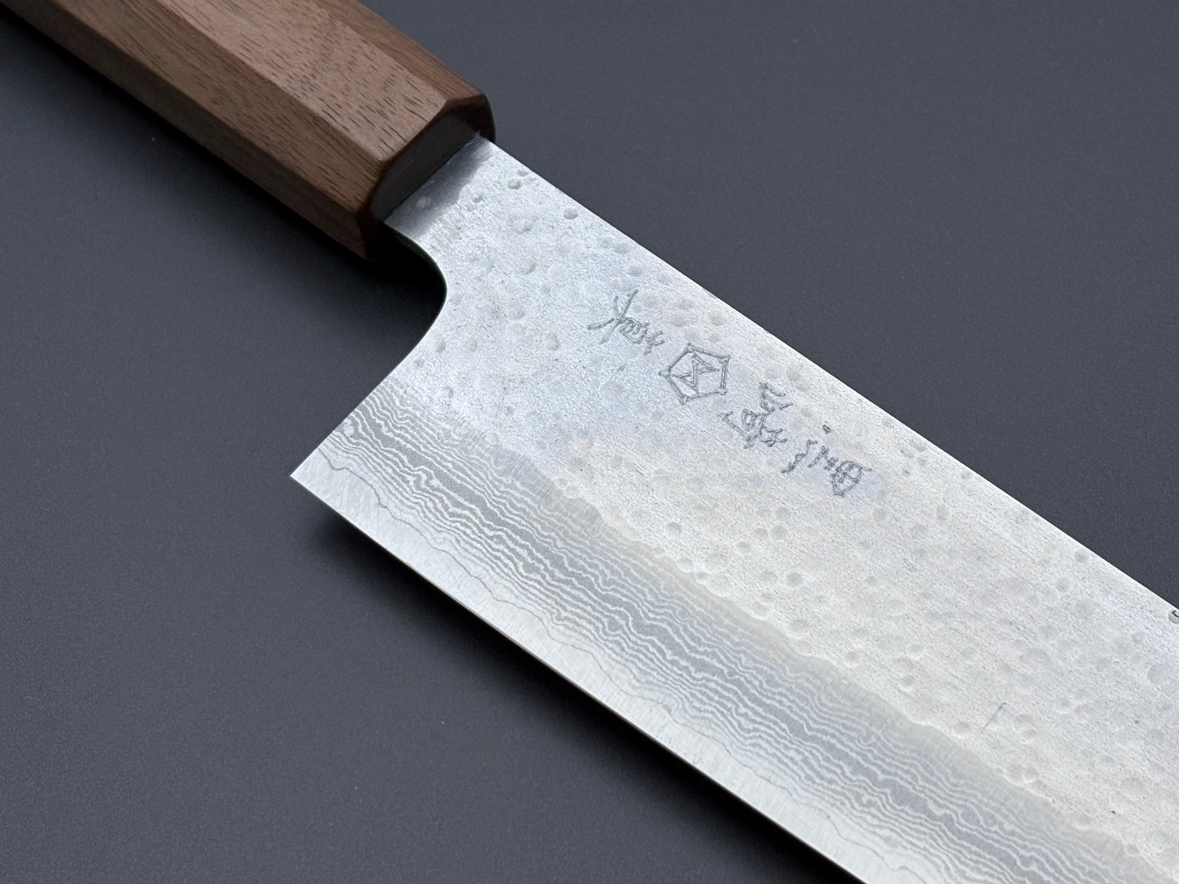 Makoto Kurosaki VG7 Damascus Tsuchime Gyuto 210mm