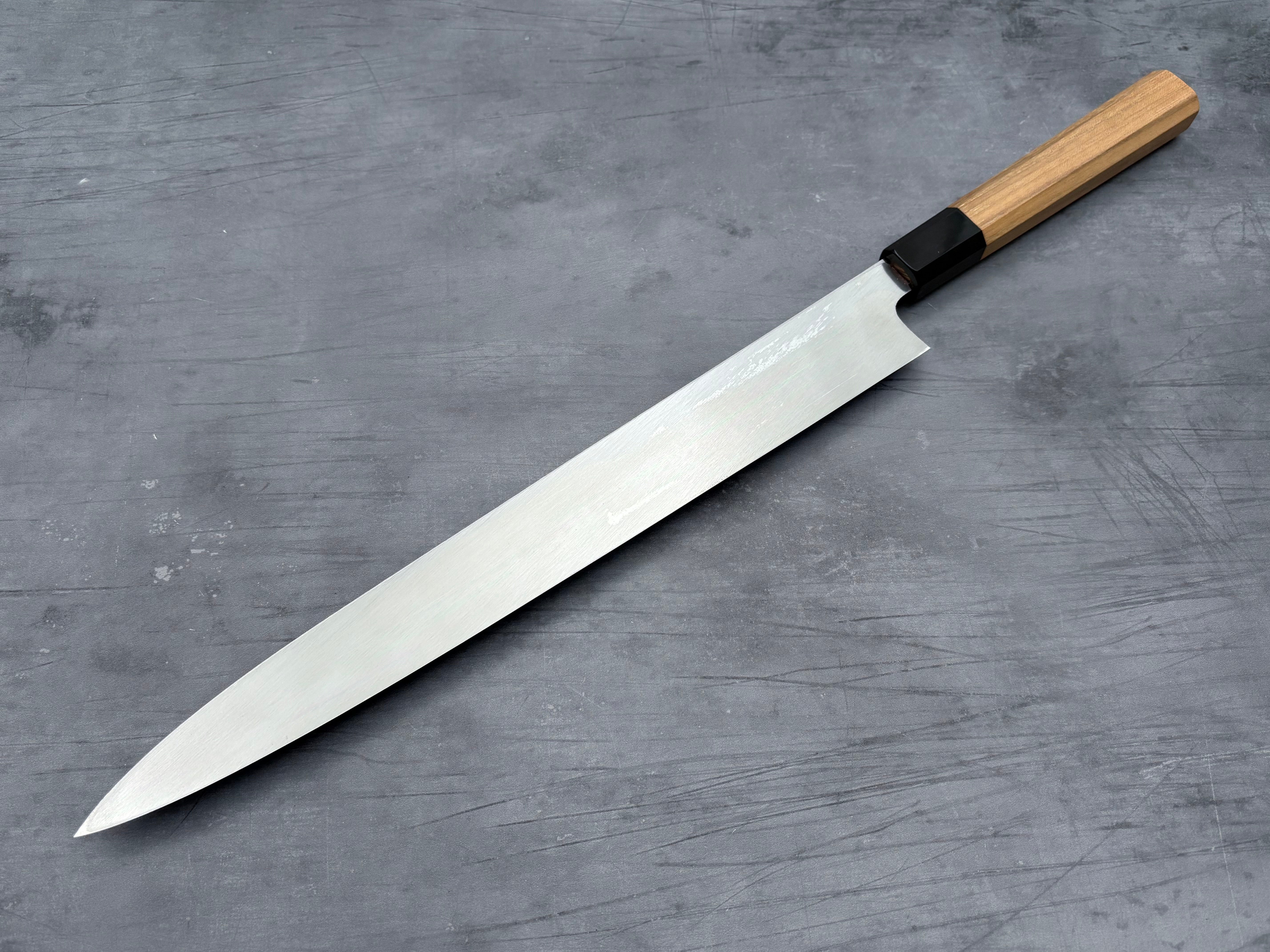 Hatsukokoro Blue #2 Kurouchi Yanagiba 330mm