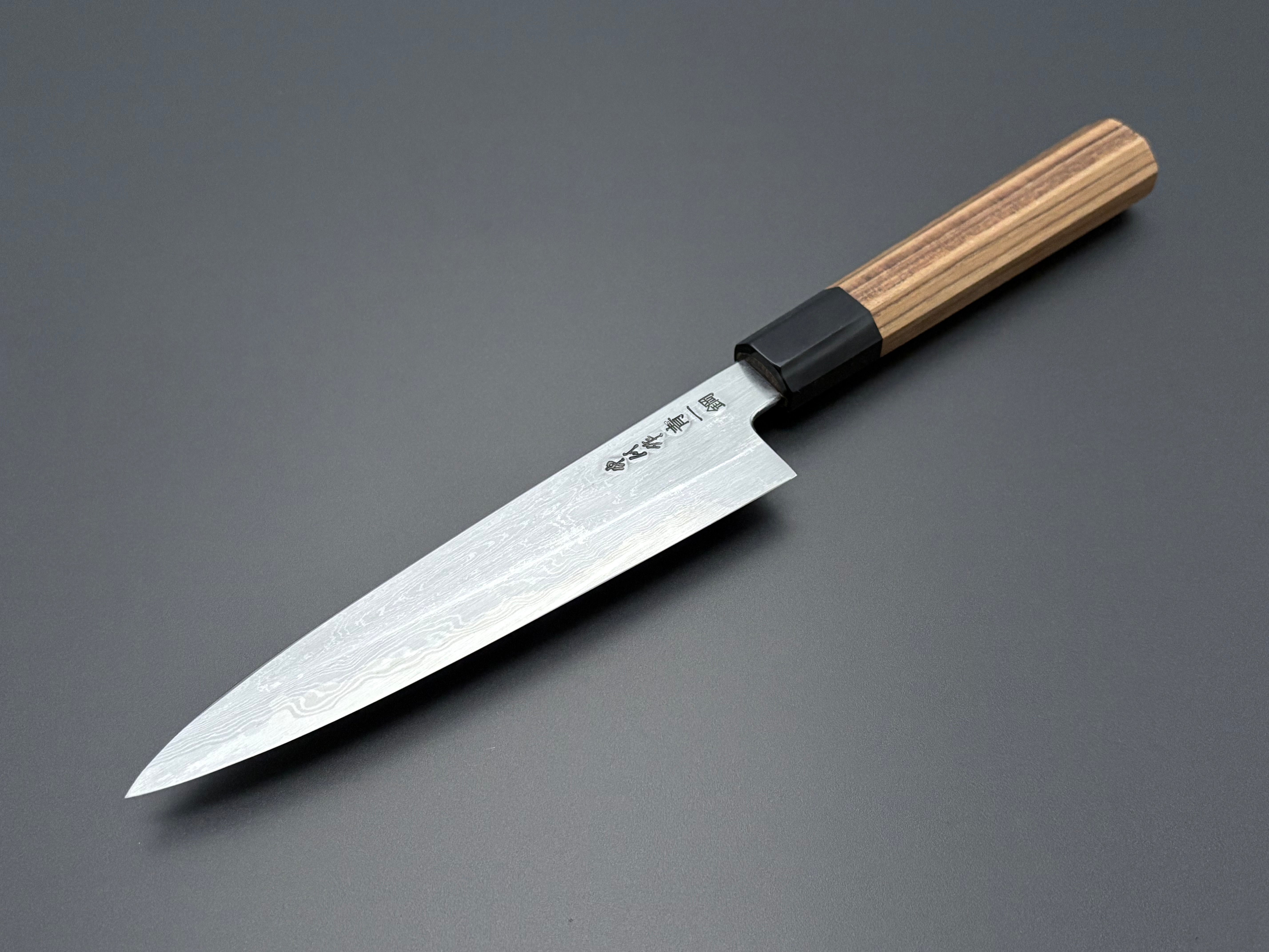 Satoshi Nakagawa Blue #1 Damascus Petty 150mm