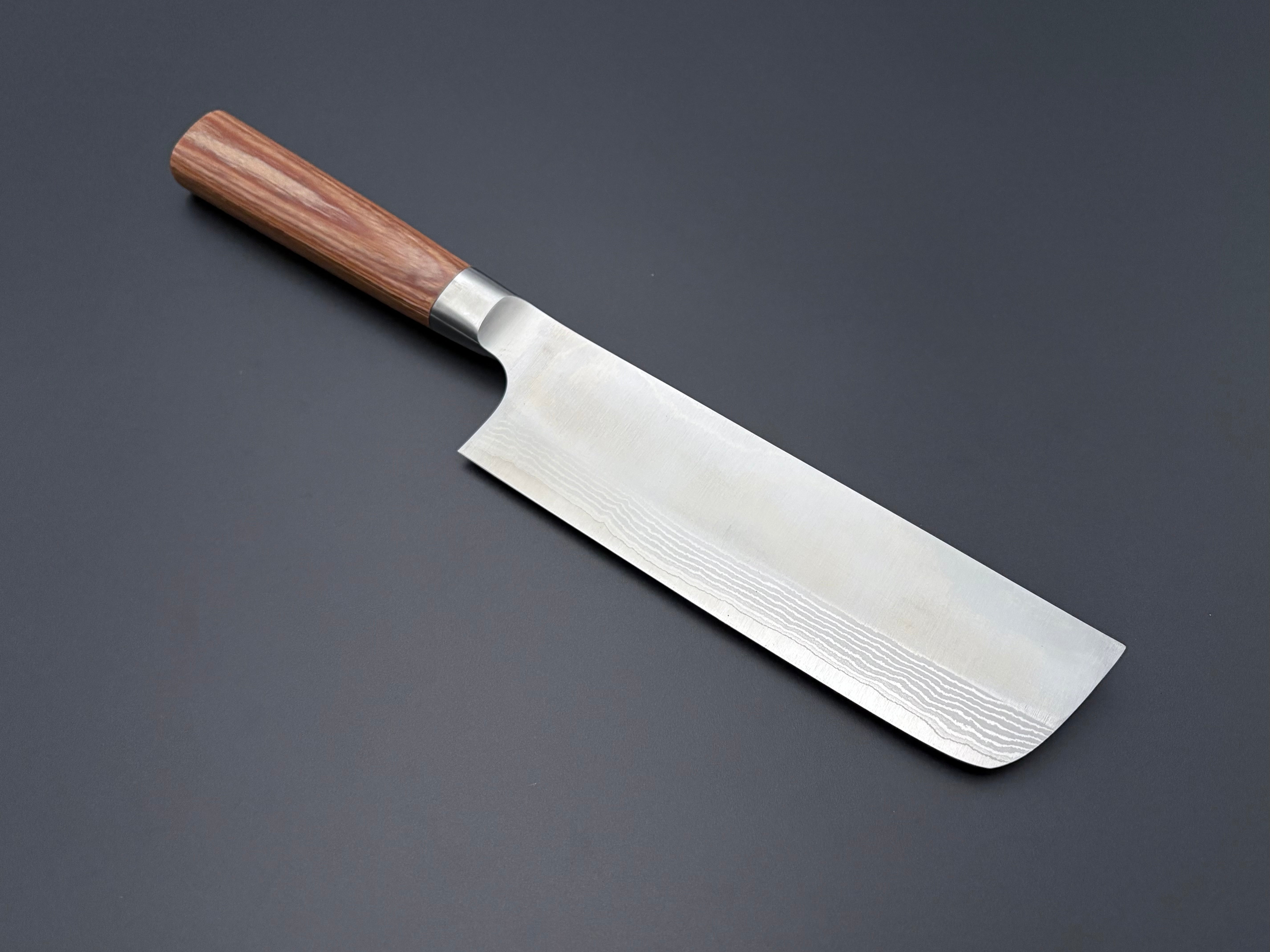 Katsuyasu Kamo VG10 Damascus Nakiri