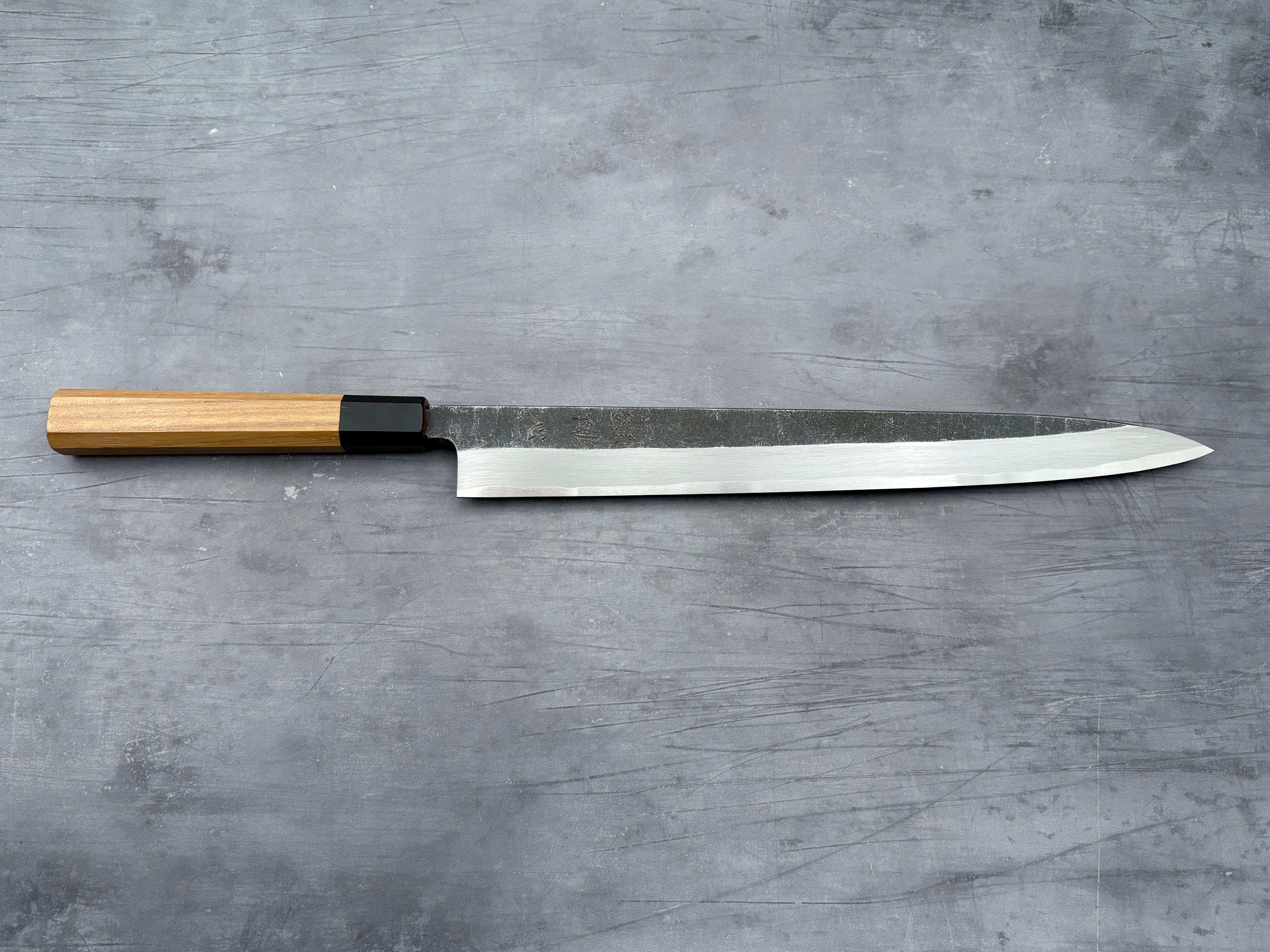 Hatsukokoro Blue #2 Kurouchi Yanagiba 330mm
