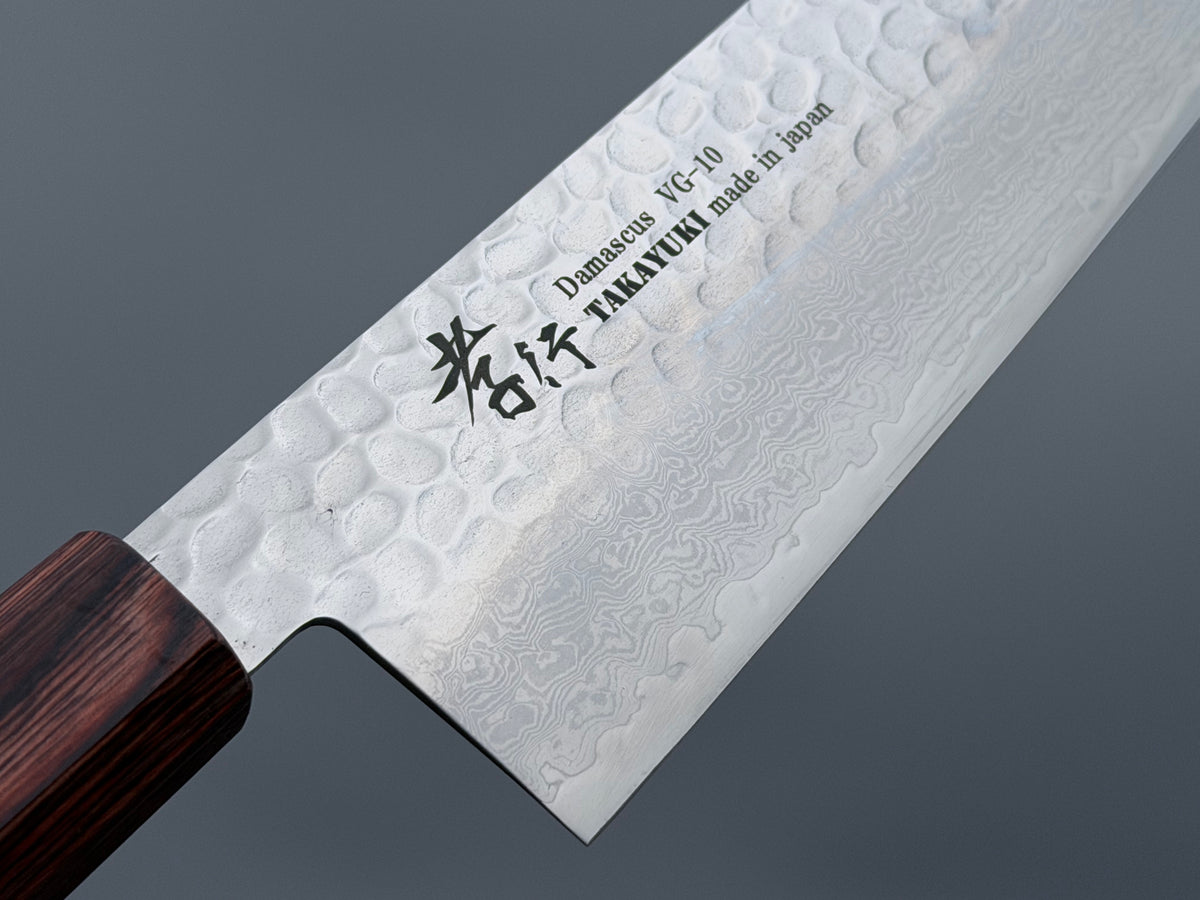 Sakai Takayuki 33 layer VG10 Damascus Gyuto 240mm