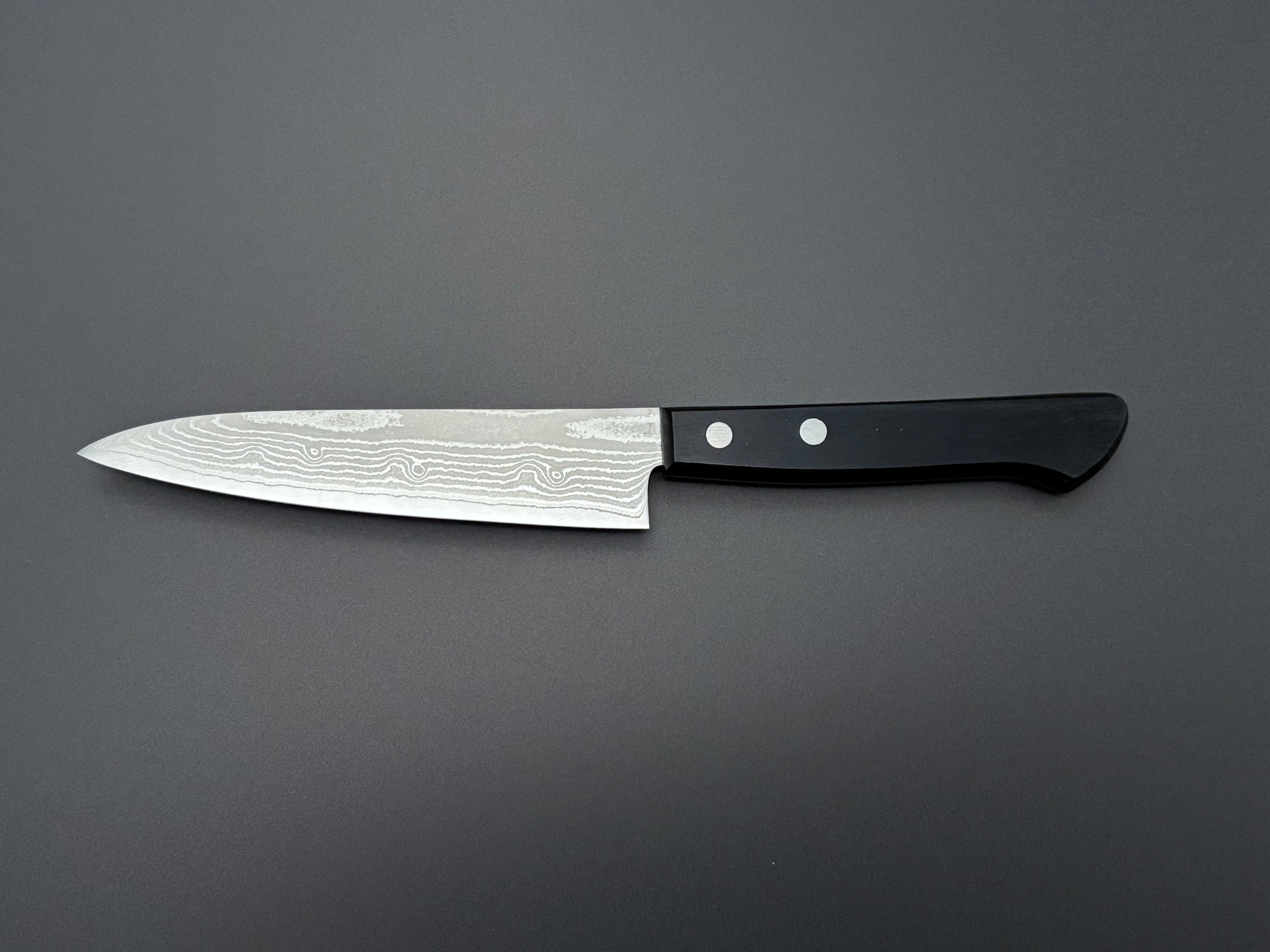 Tetsuhiro VG1 Damascus Petty 120mm