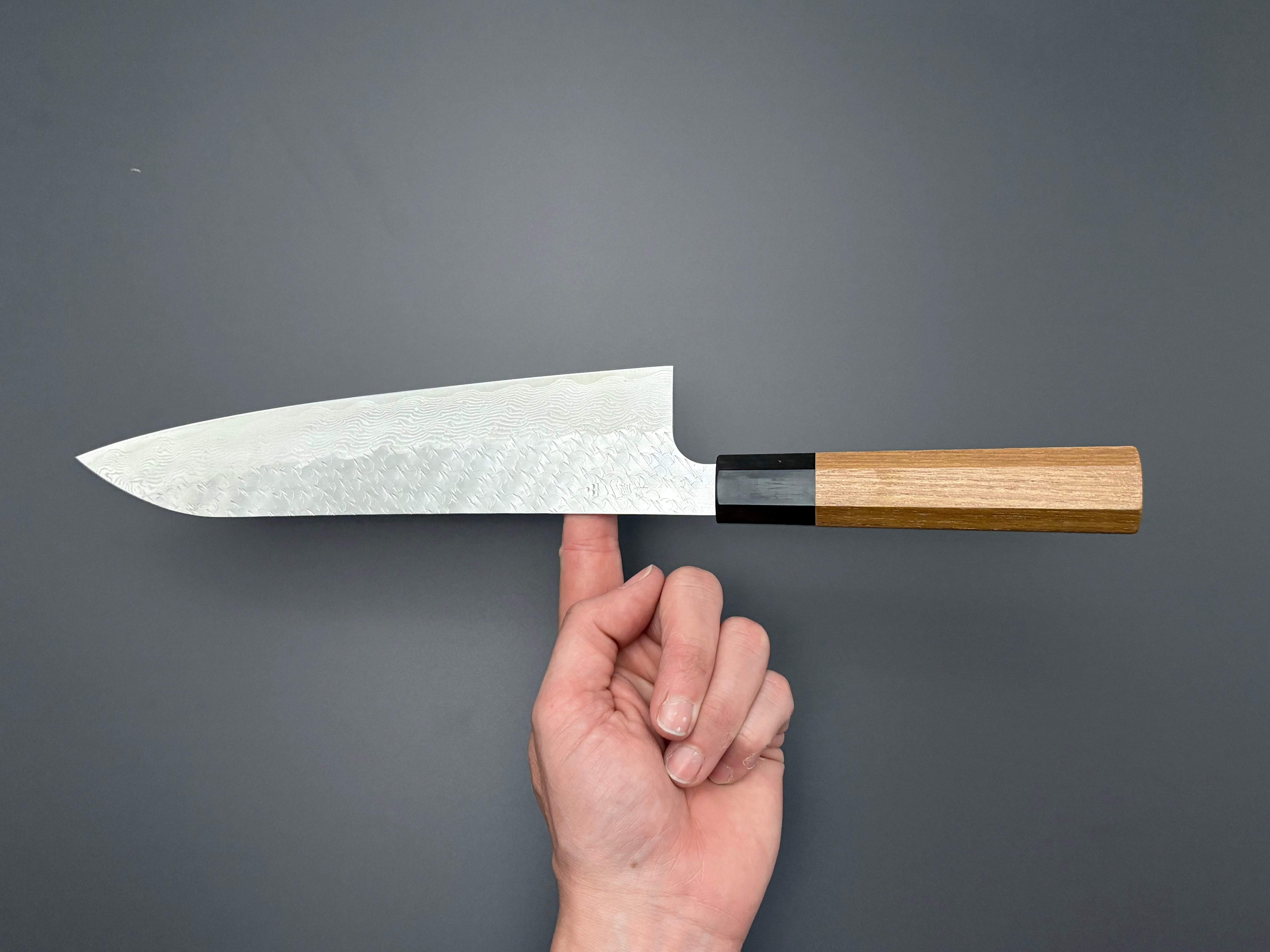 Nigara Hamono SG STRIX Damascus Gyuto 240mm