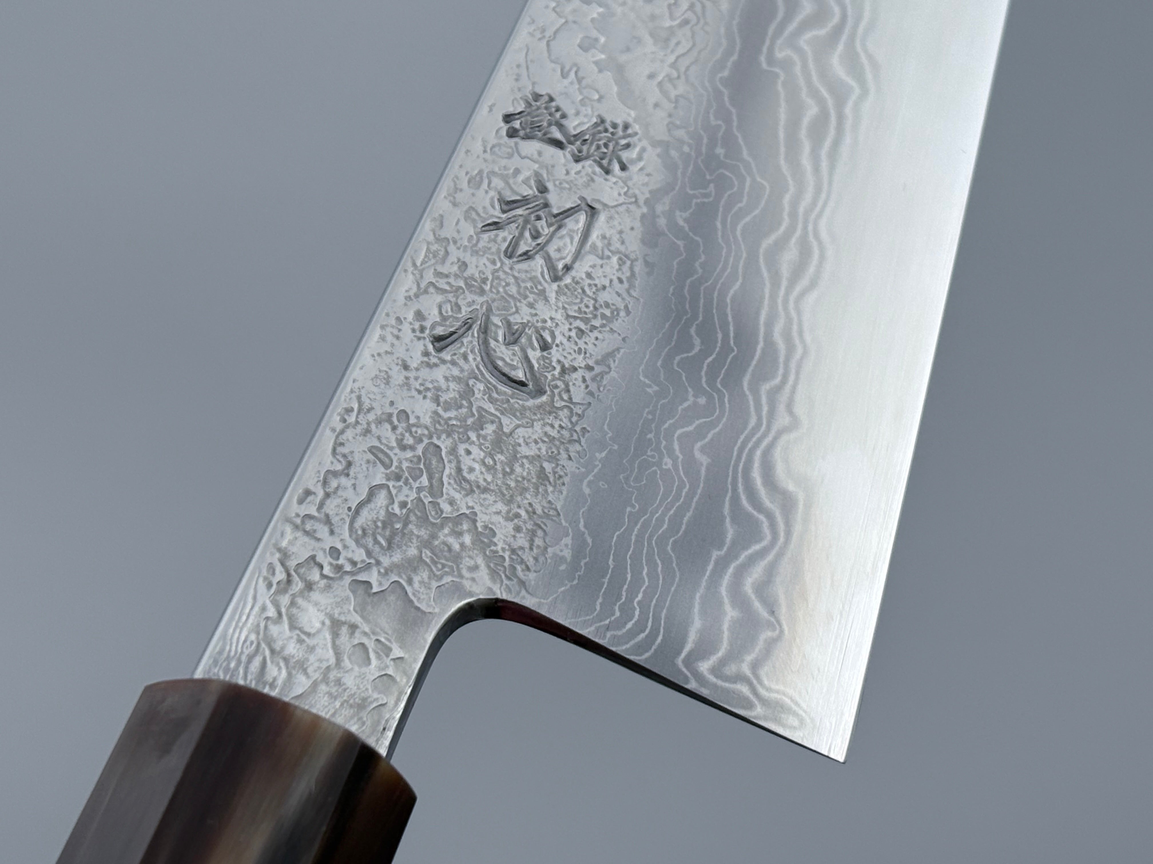 Masuda Yoshihide Blue #1 Damascus Gyuto 210mm