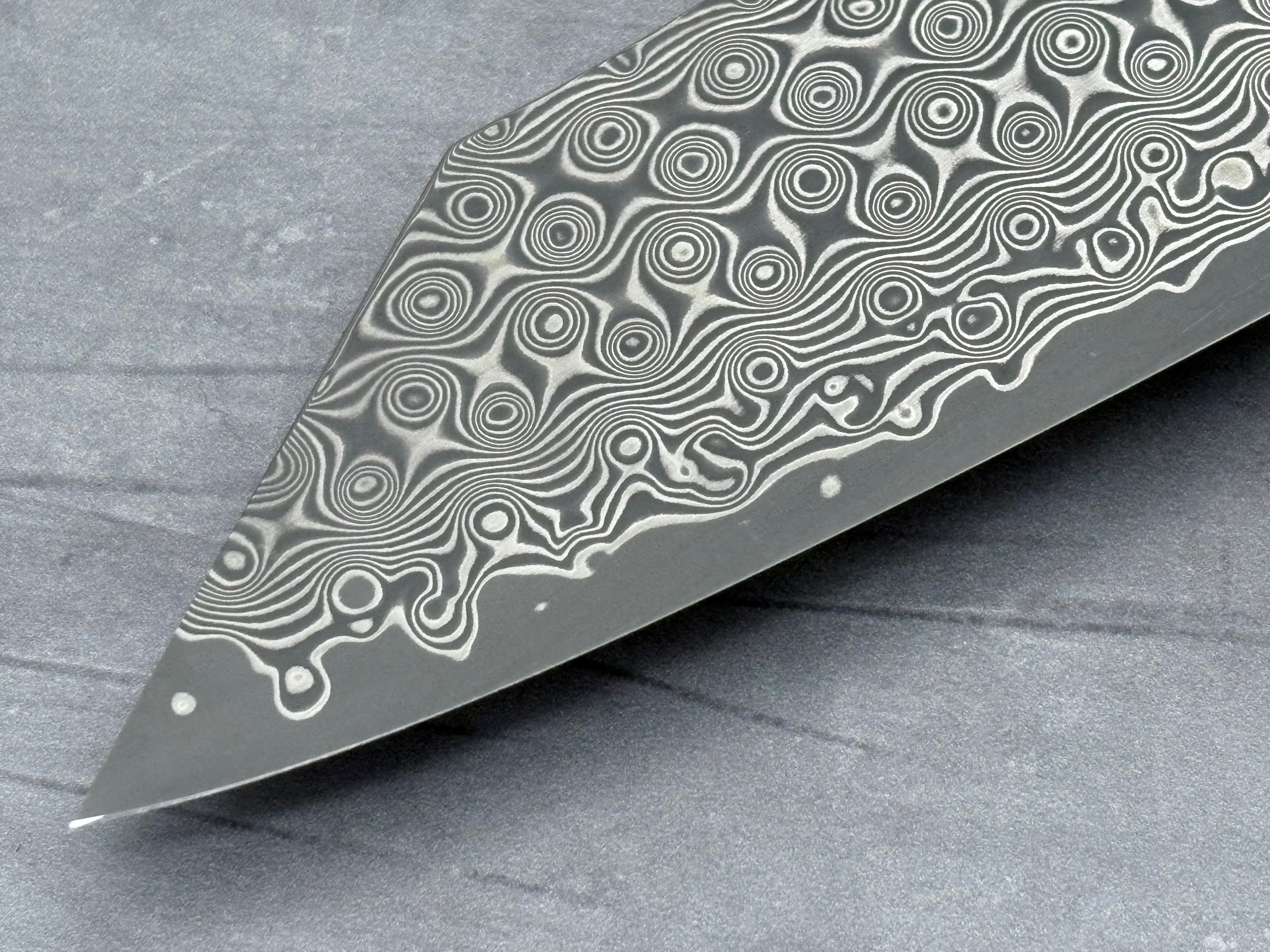Nigara Hamono SG2 Damascus Kiritsuke Gyuto 210mm