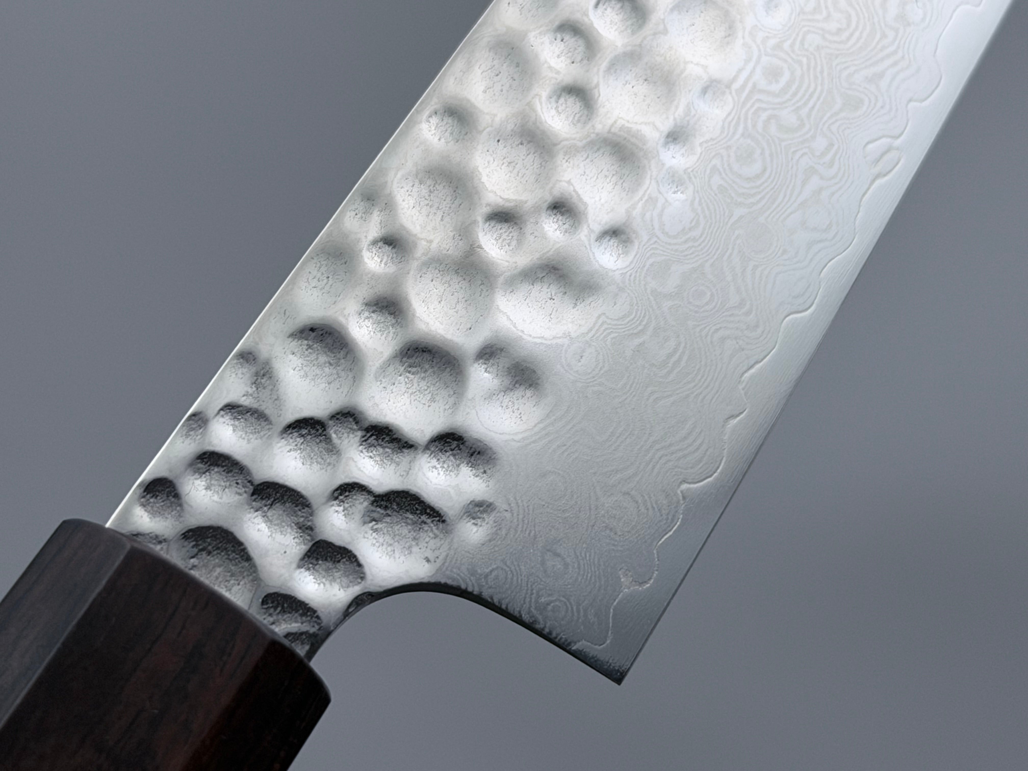 Hatsukokoro VG10 Damascus Tsuchime Petty 150mm