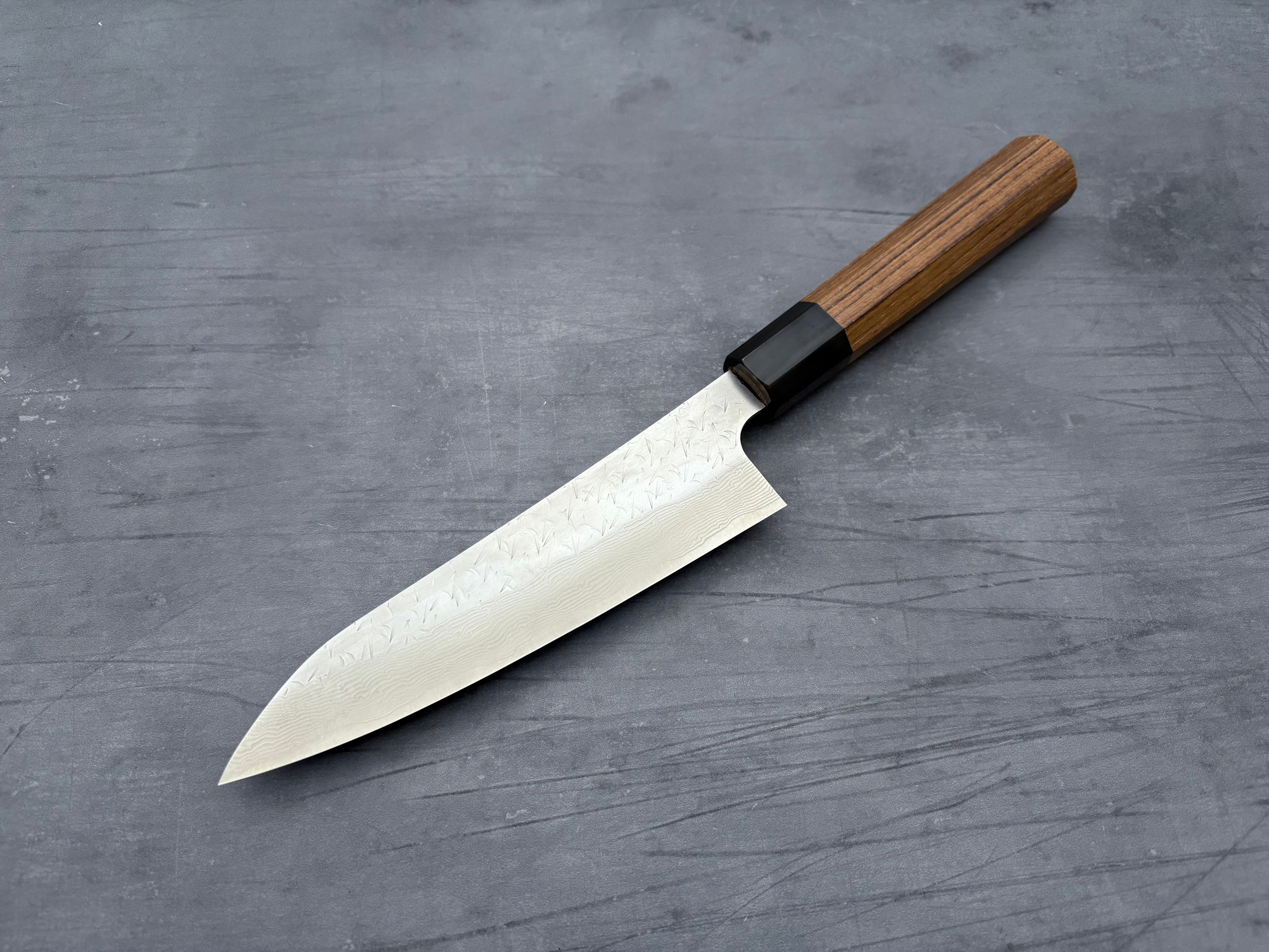 Nigara Hamono SG STRIX Damascus Petty 150mm