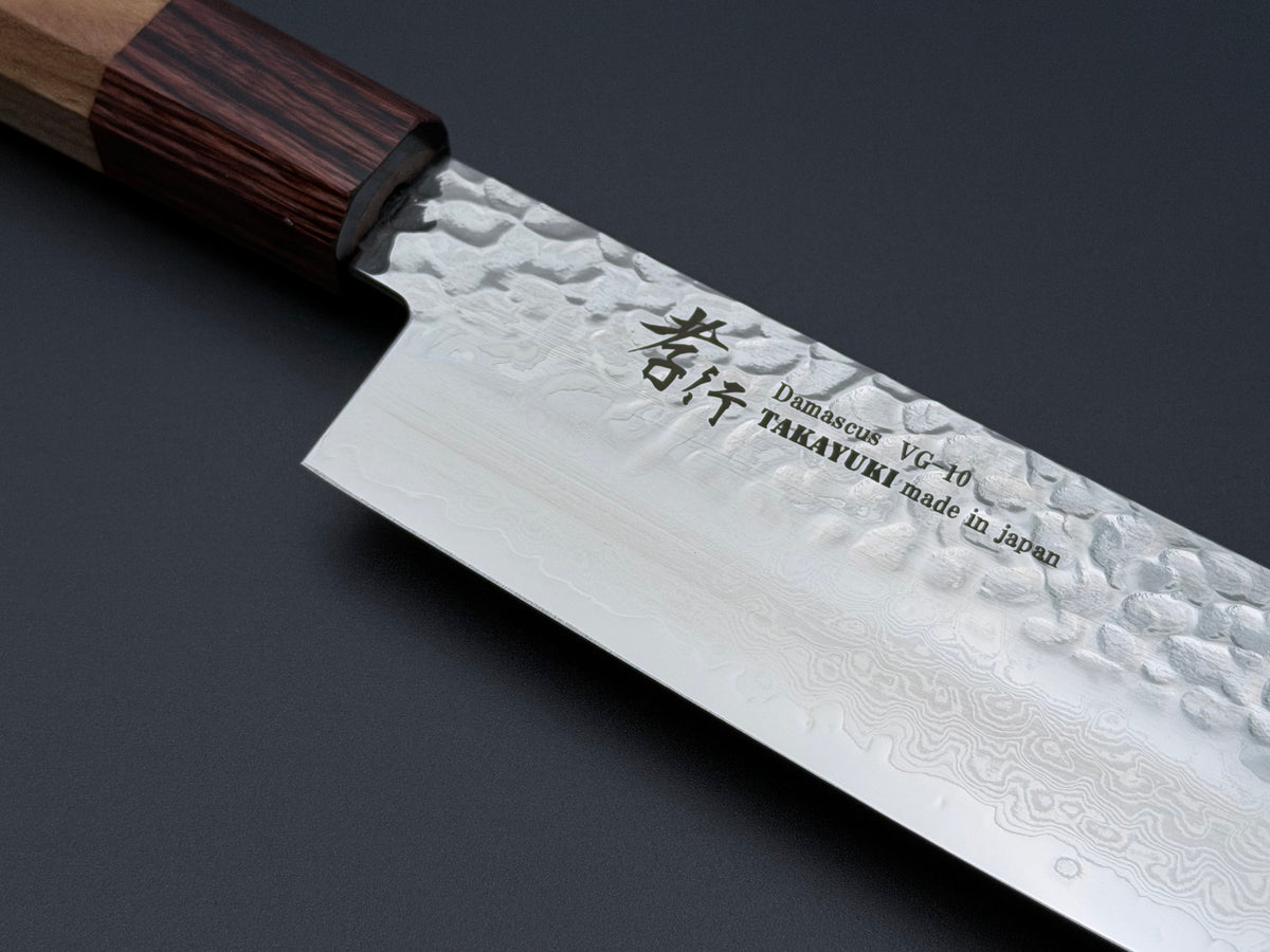 Sakai Takayuki 33 layer Damascus Nakiri