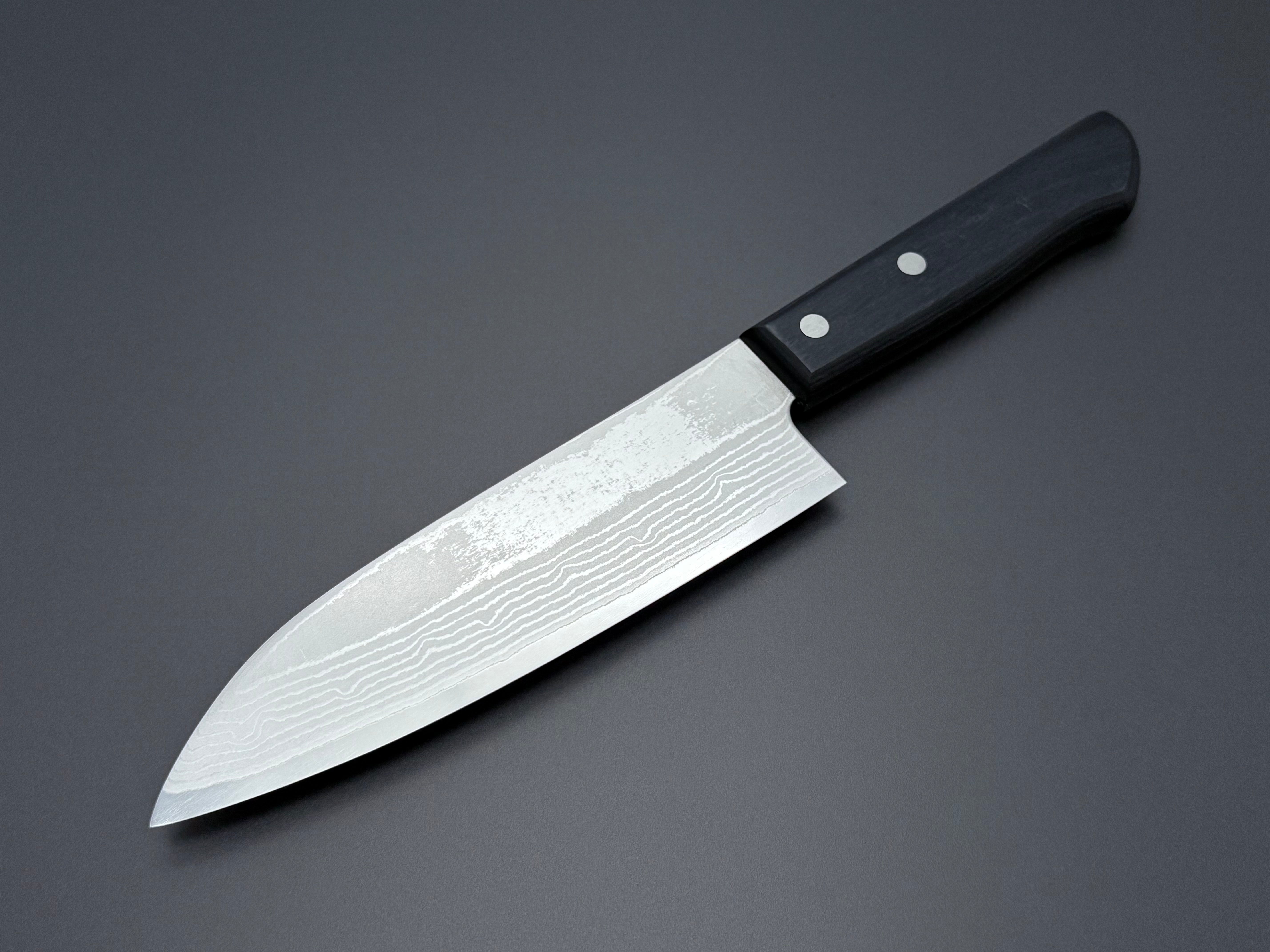 Tetsuhiro VG1 Damascus Santoku