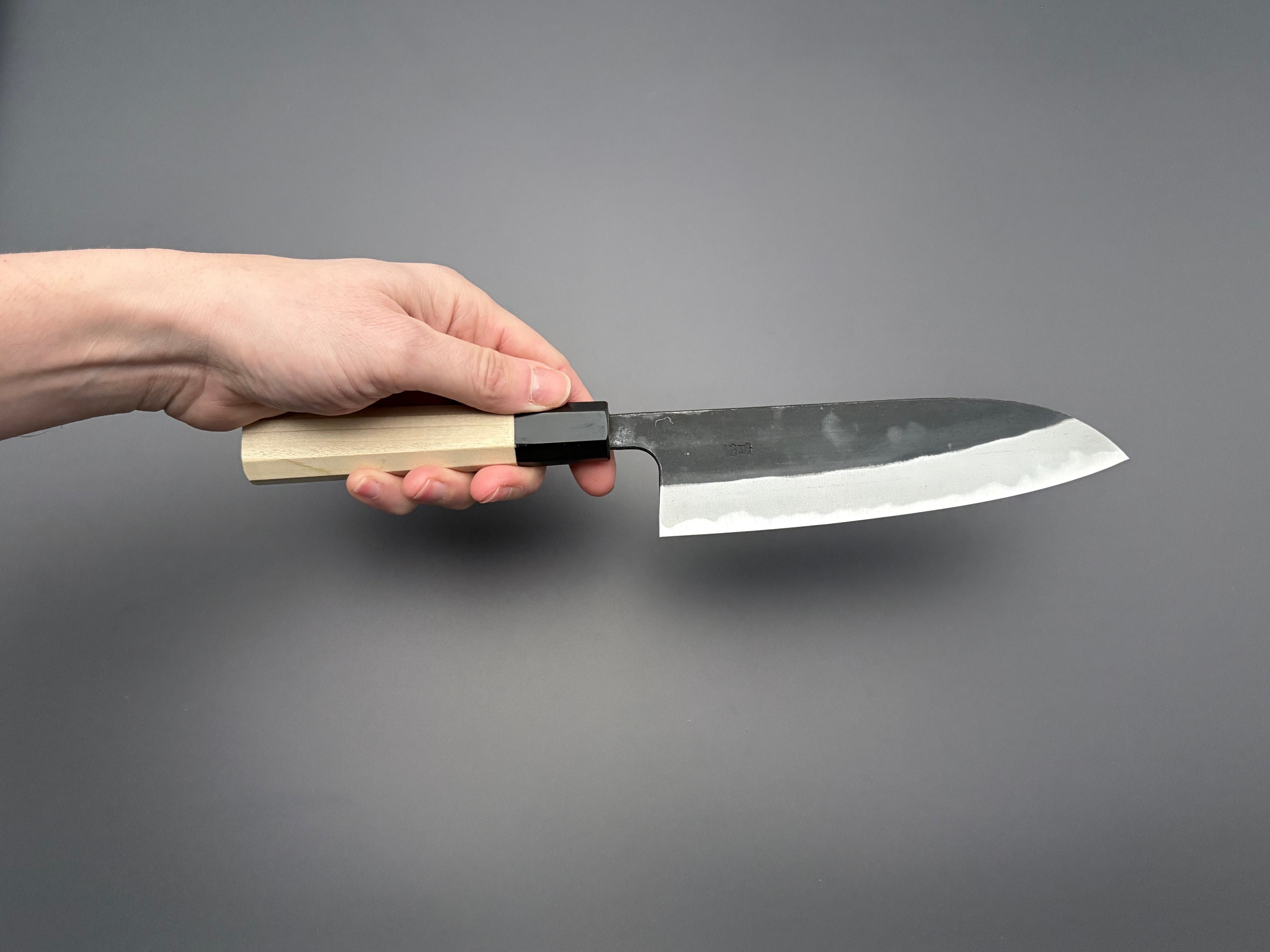 Nakamura Hamono Kaishin Blue #2 Kurouchi Santoku