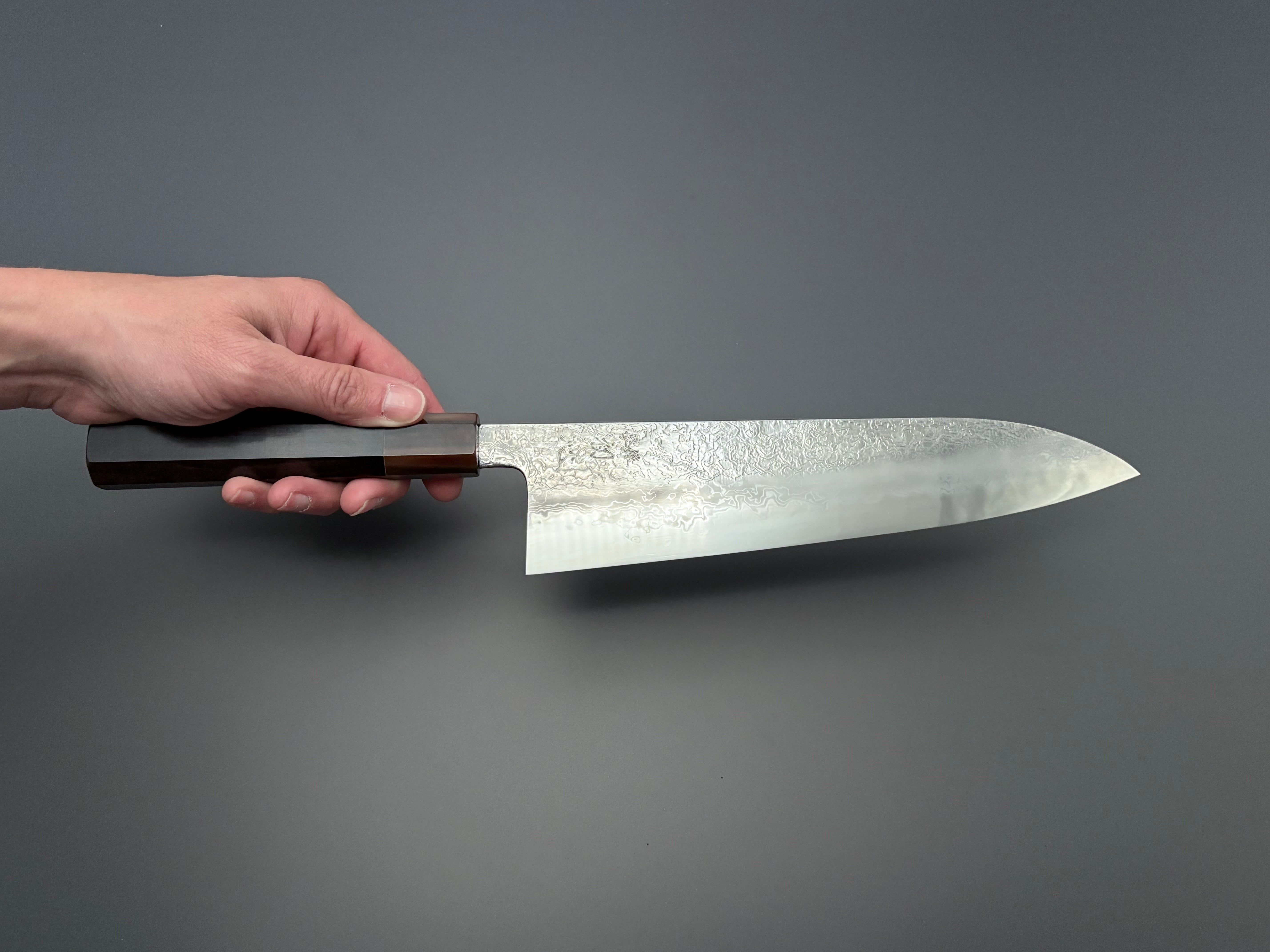 Masuda Yoshihide Blue #1 Damascus Gyuto 240mm
