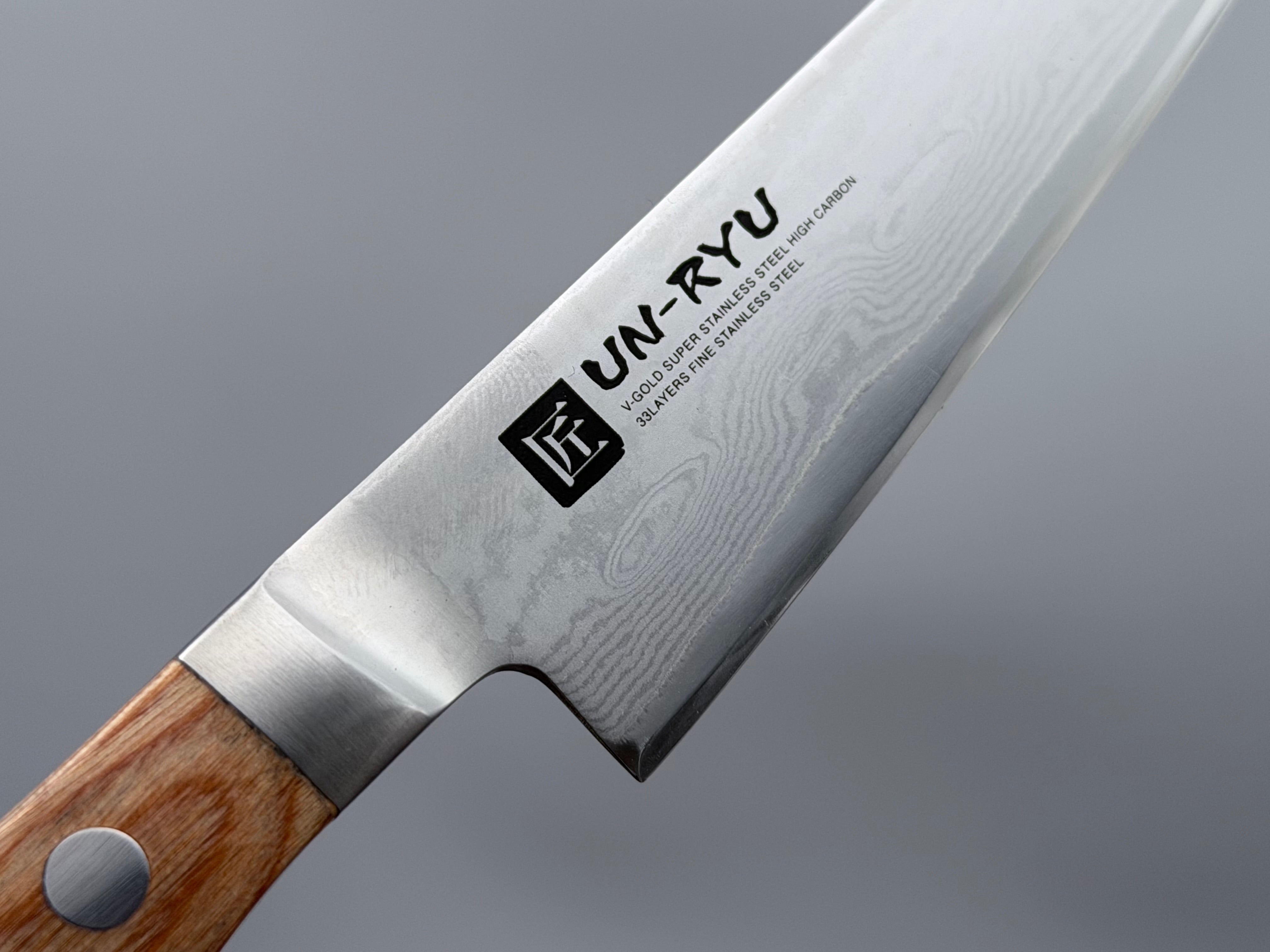 Shimomura Un-Ryu VG10 Damascus Petty 120mm