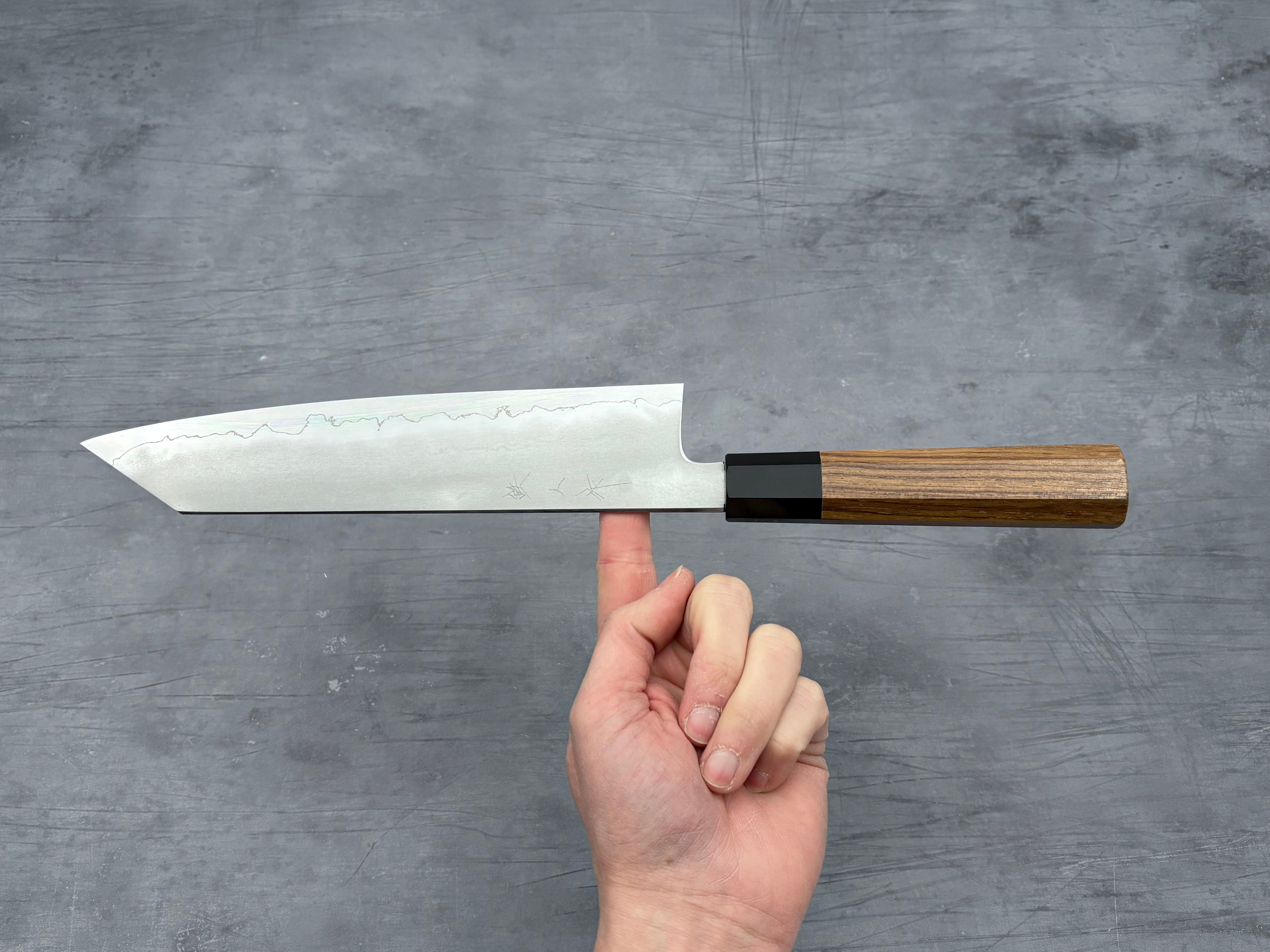 Tetsujin Hamono Saku Silver 3 Kasumi Kiritsuke Gyuto 240mm