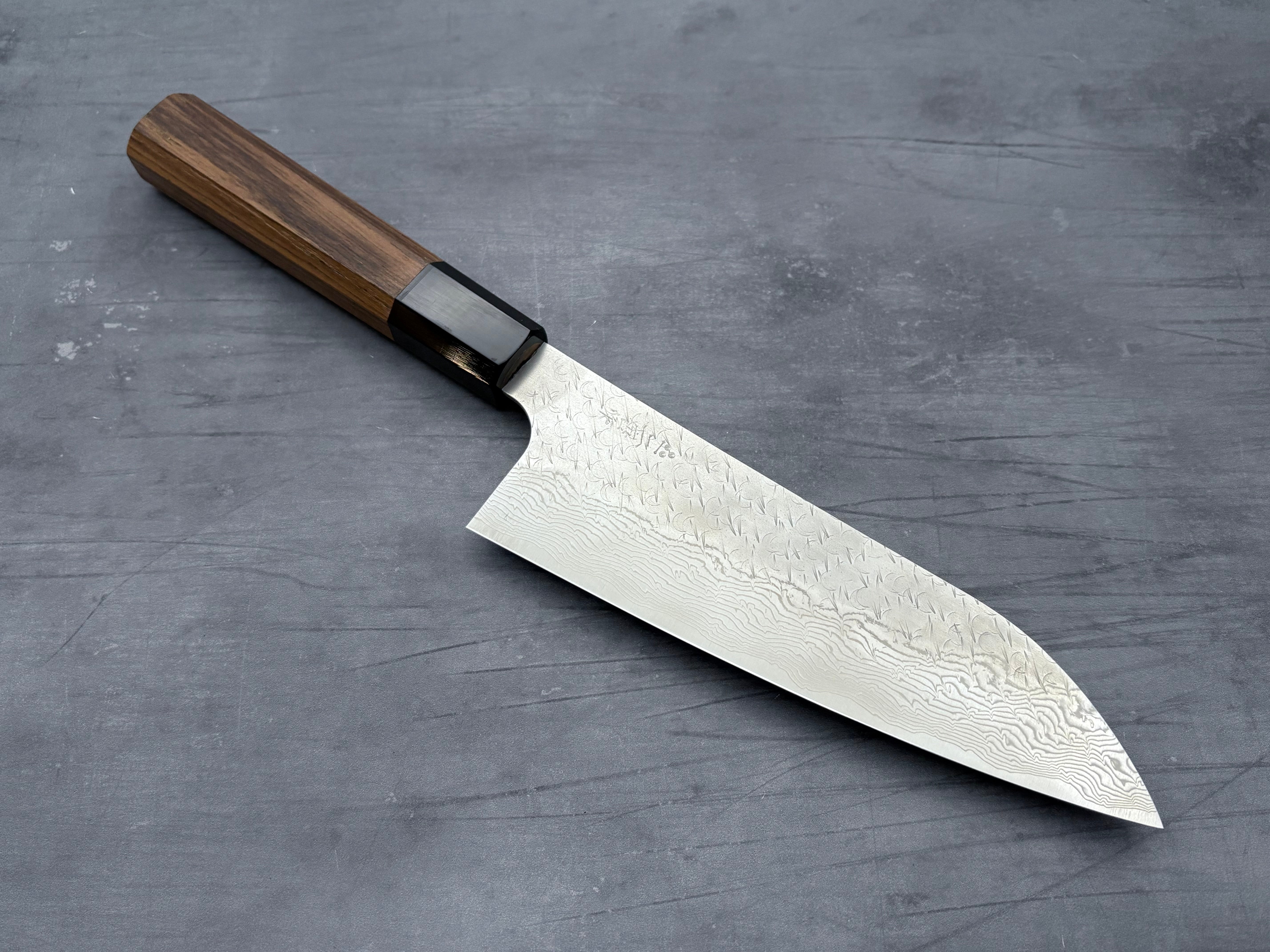 Nigara Hamono SG STRIX Damascus Santoku