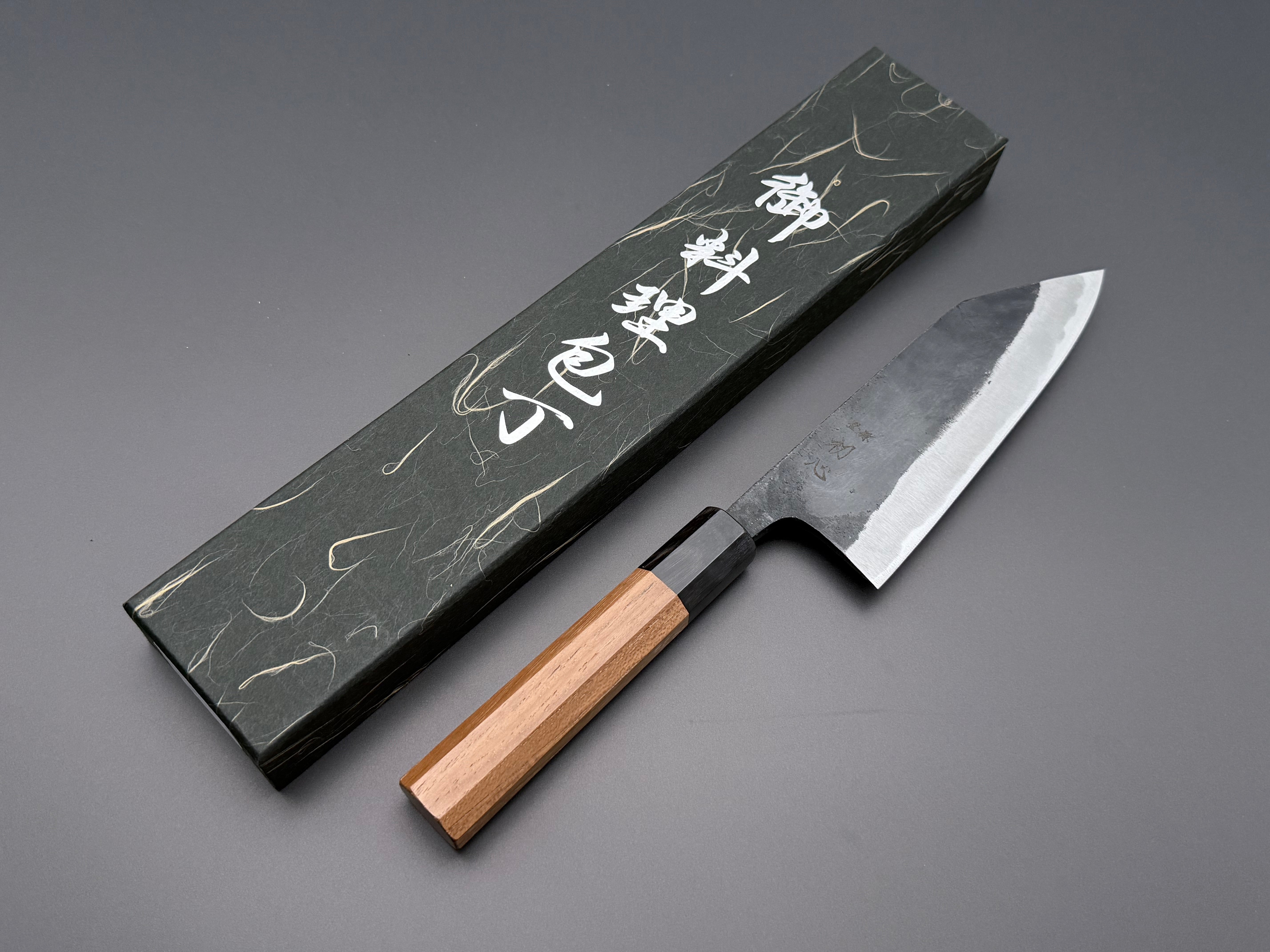 Hatsukokoro Kurokaze White #2 Kiritsuke Deba 165mm