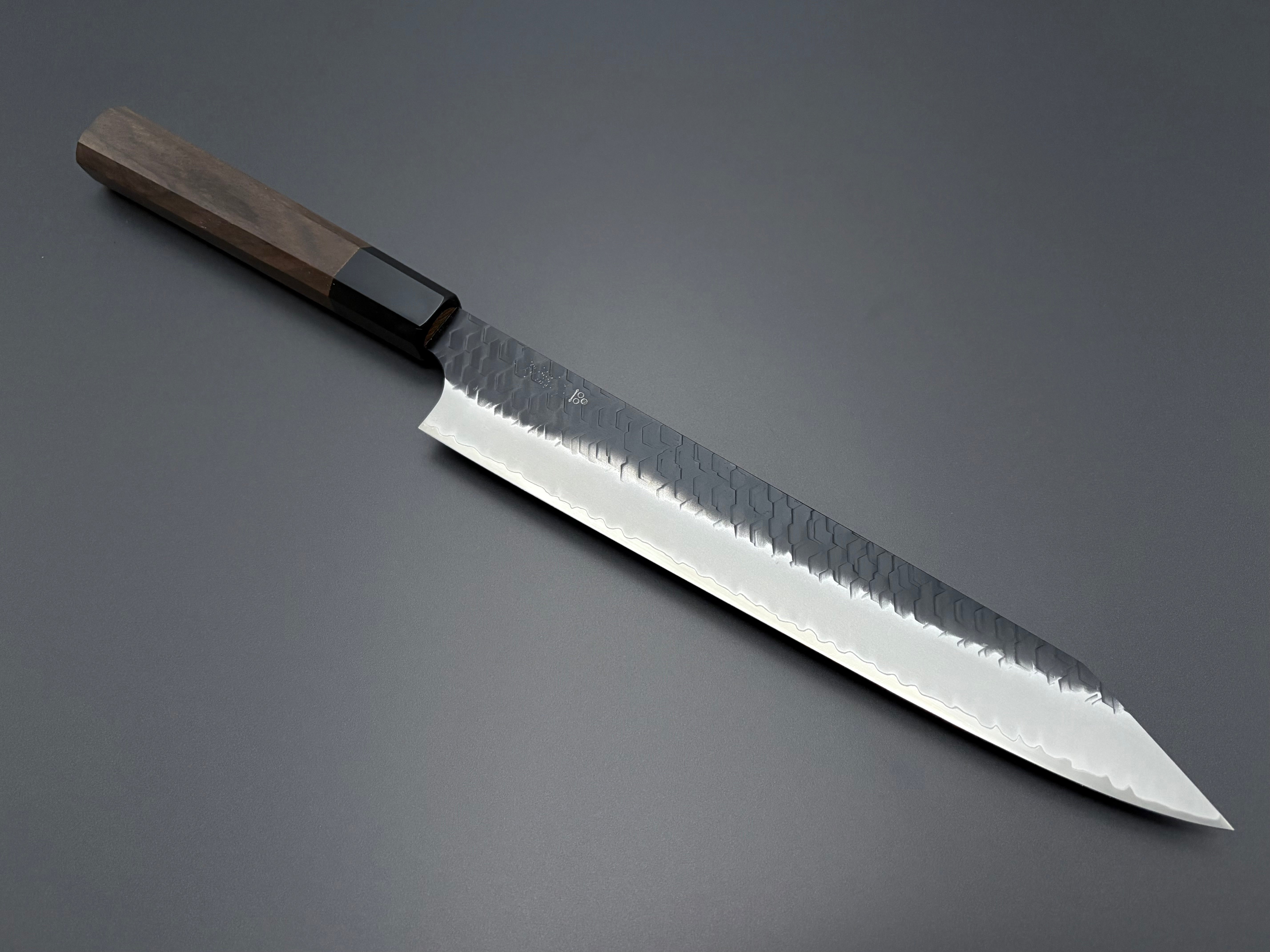 Nigara Hamono SG2 Kurouchi Tsuchime Kiritsuke Sujihiki 255mm