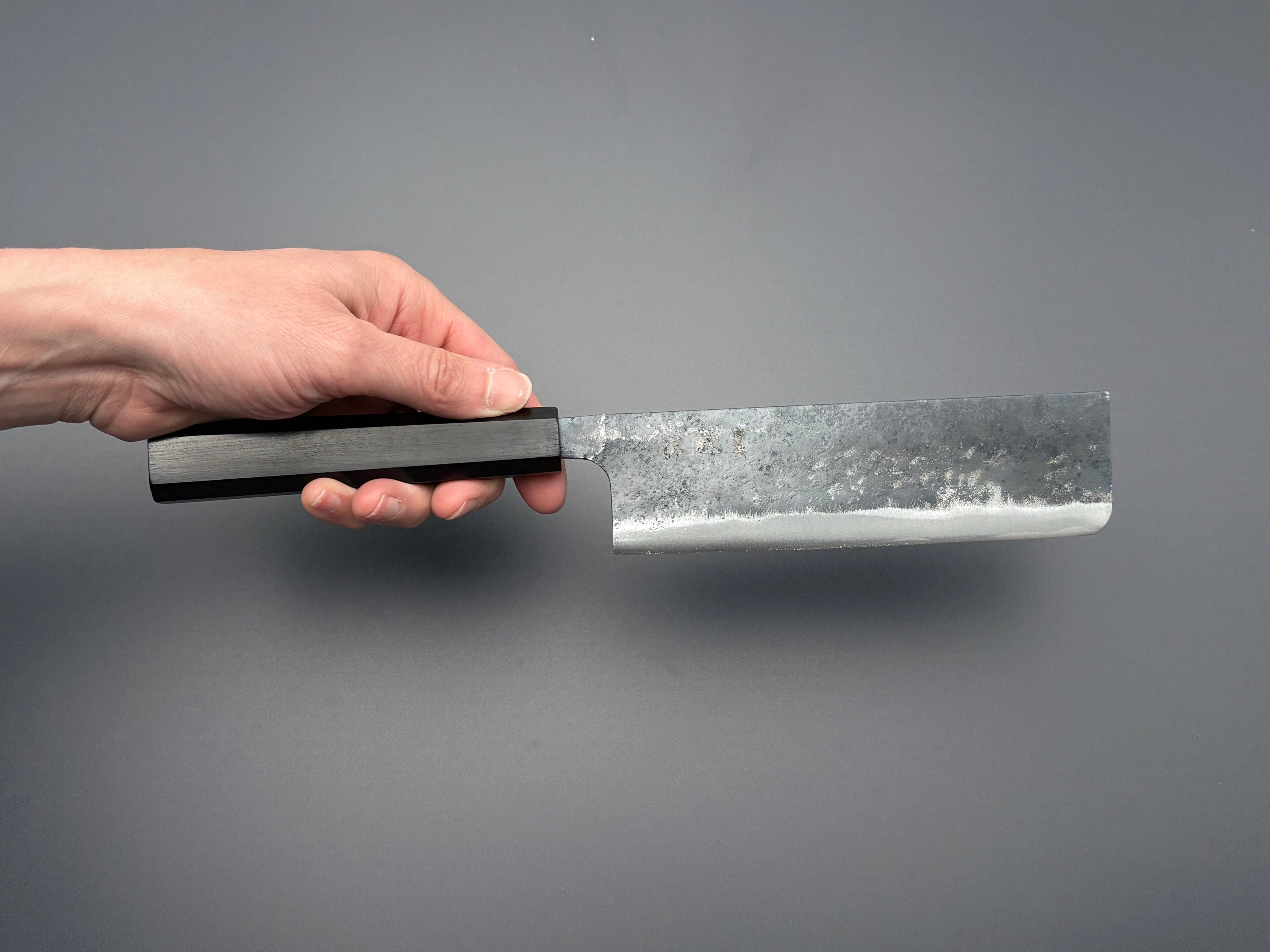 Hatsukokoro Kurogane Blue #2 Nakiri 165mm