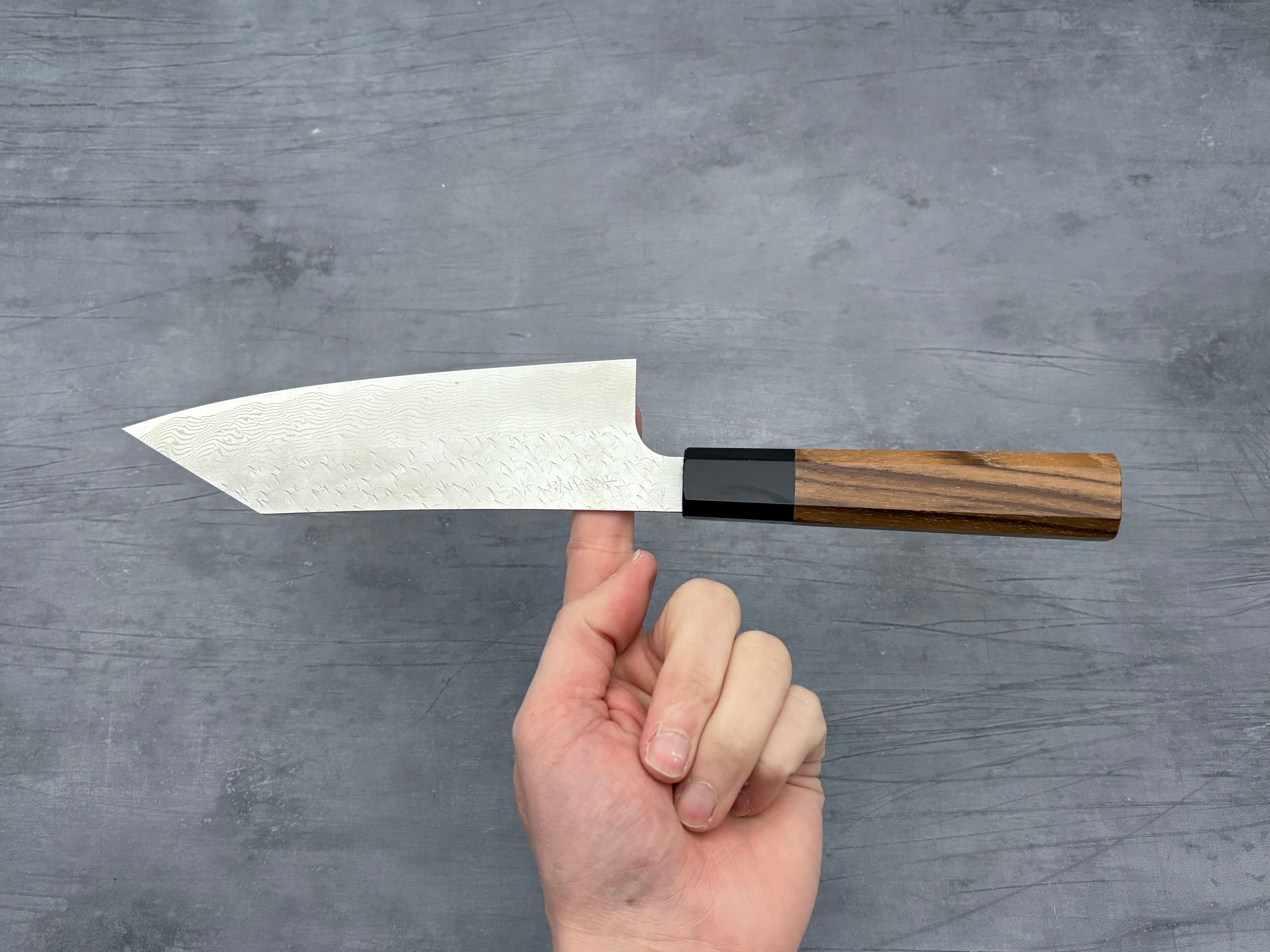 Nigara Hamono SG STRIX Damascus Bunka