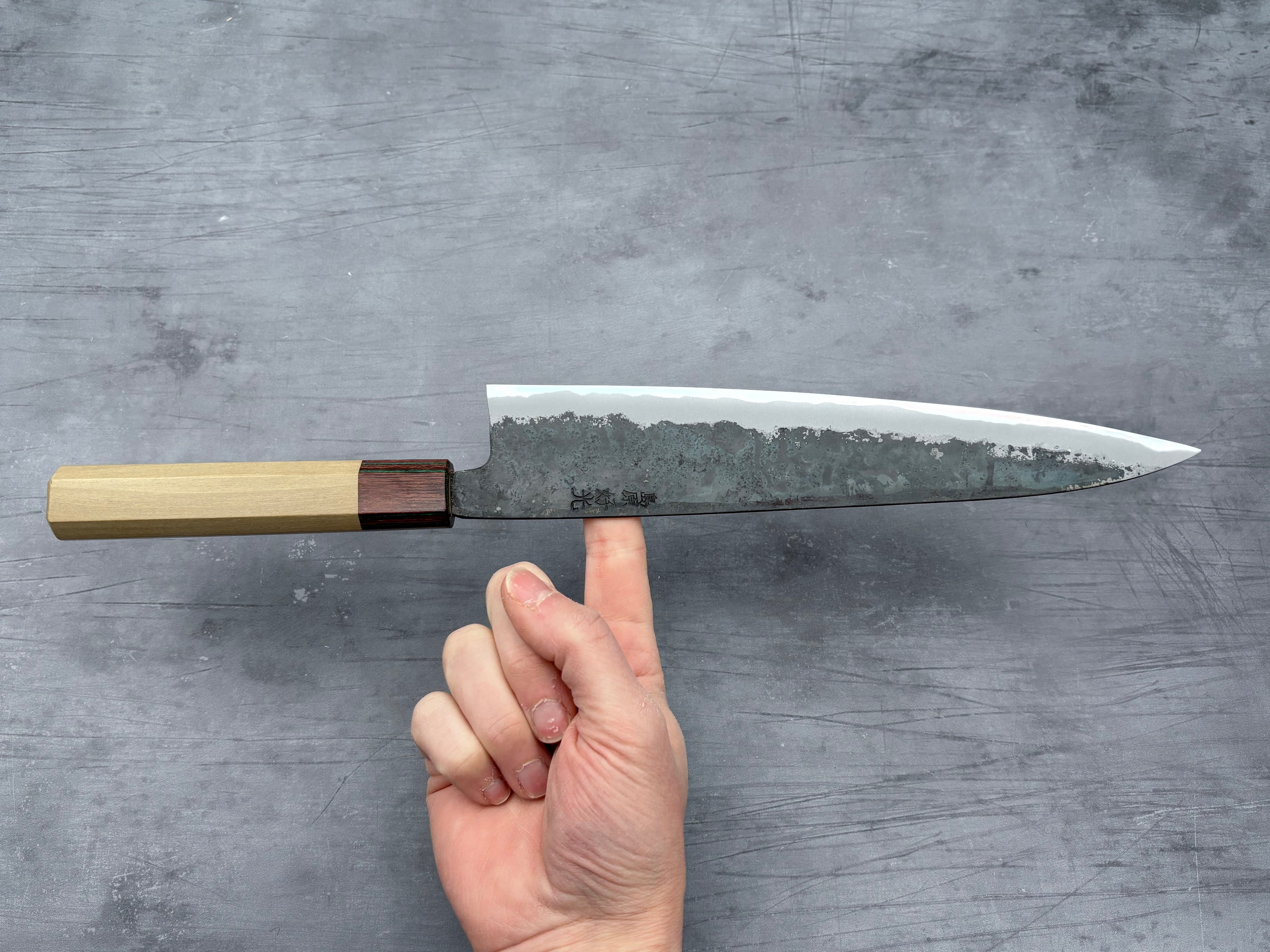 Yosimitu Kajiya Shirogami #2 Gyuto 240mm