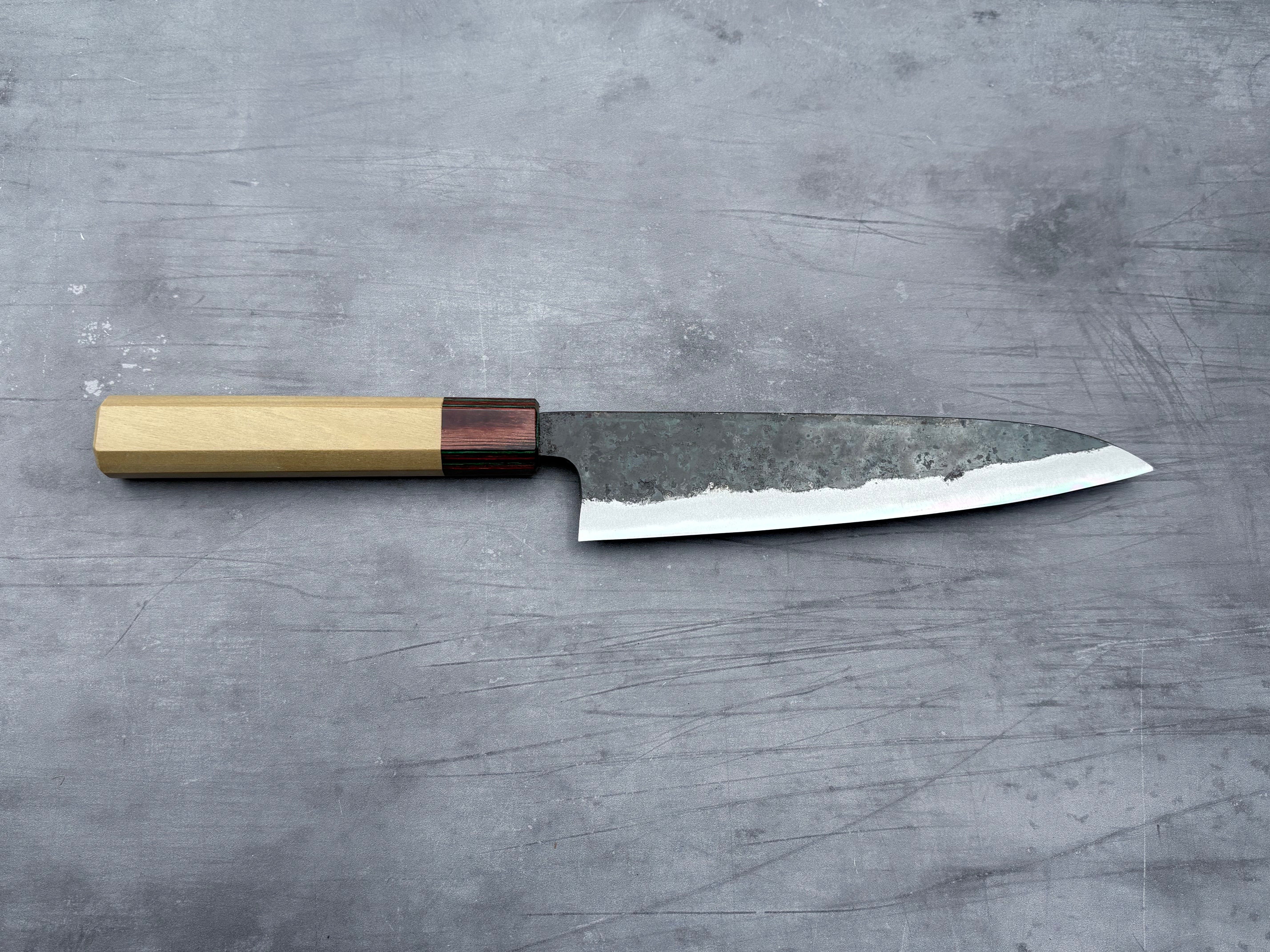 Yosimitu Kajiya Shirogami #2 Gyuto 180mm