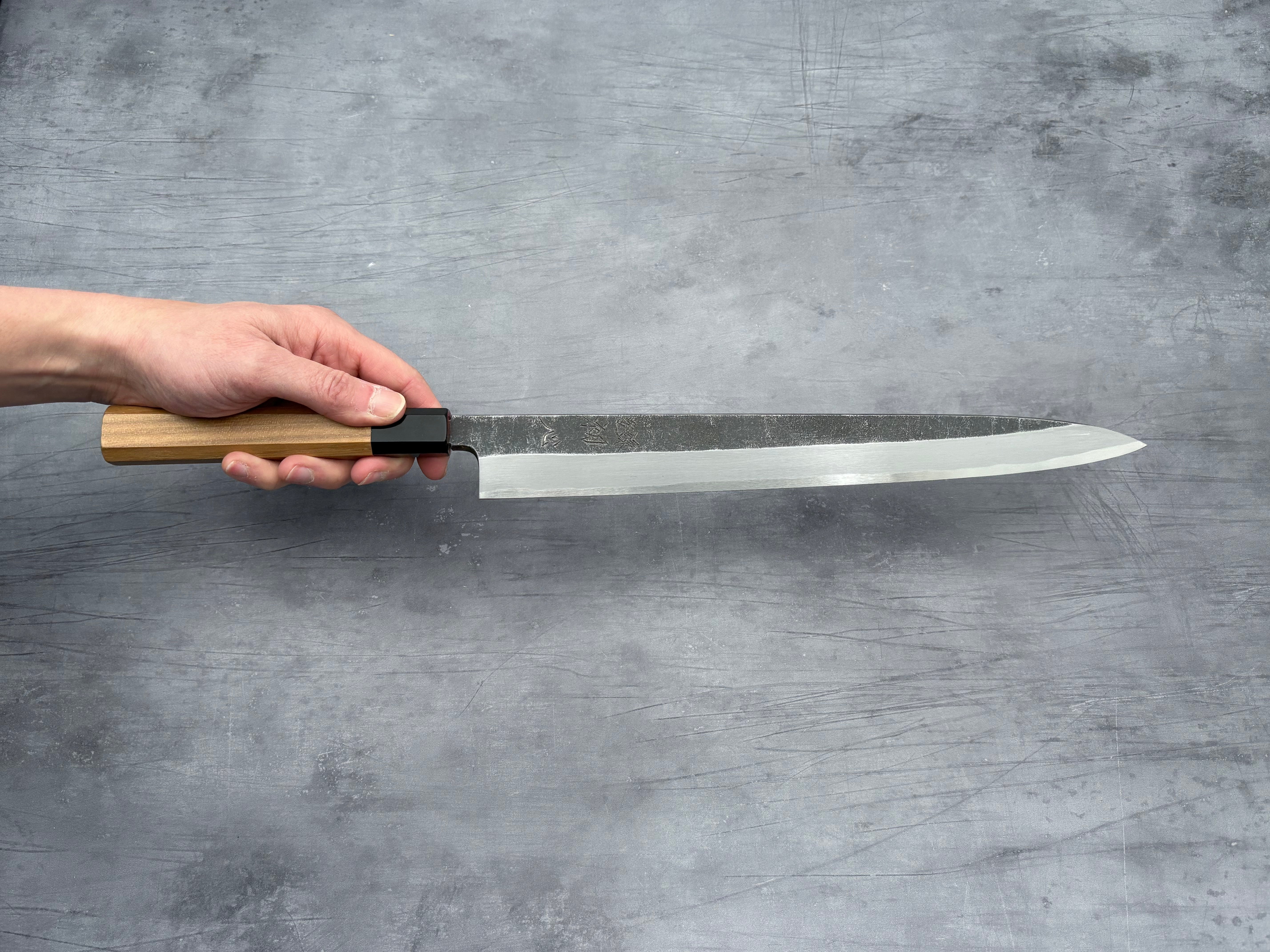 Hatsukokoro Blue #2 Kurouchi Yanagiba 330mm