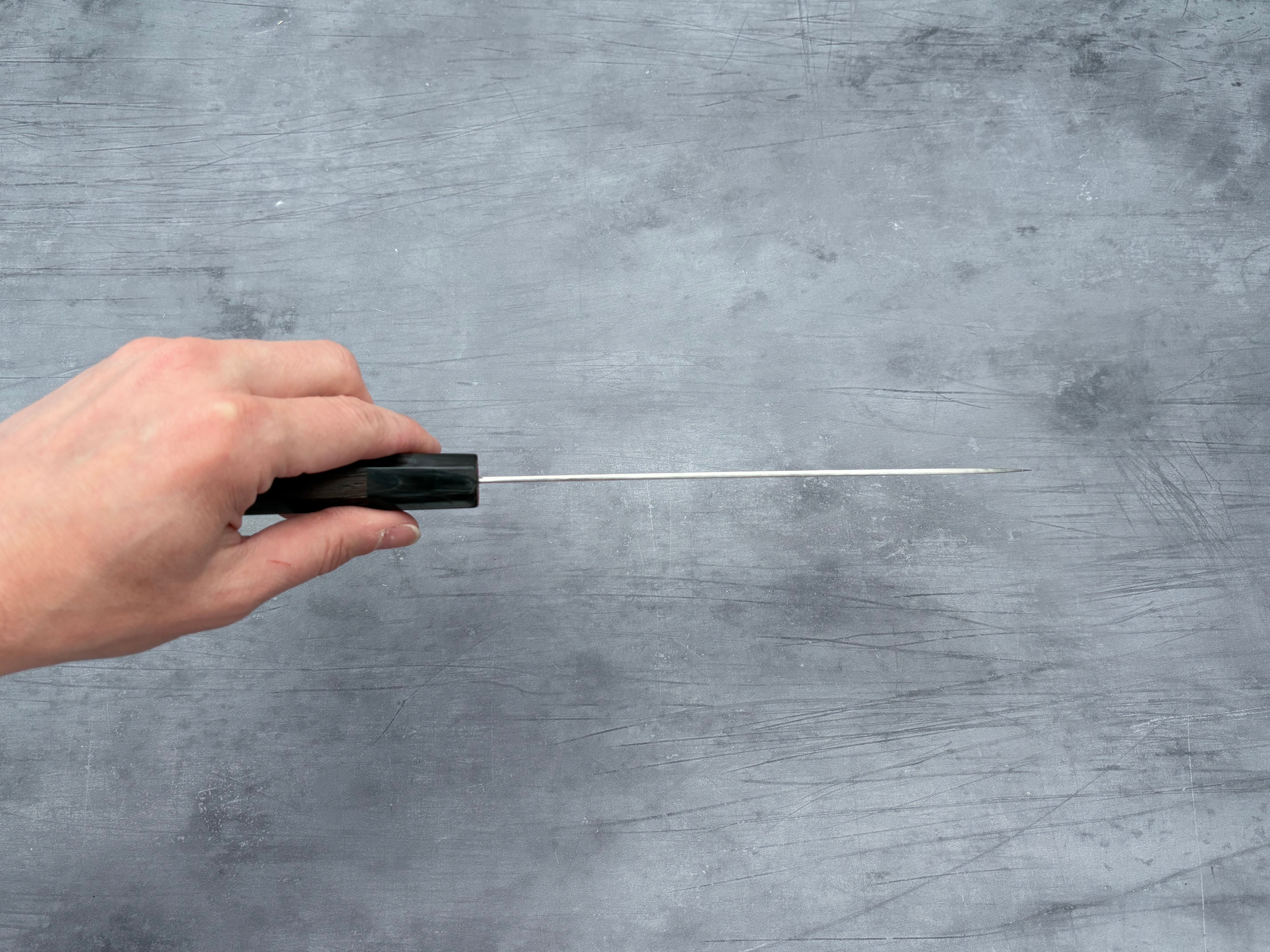 Takeshi Saji VG10 Rainbow Damascus Gyuto 180mm