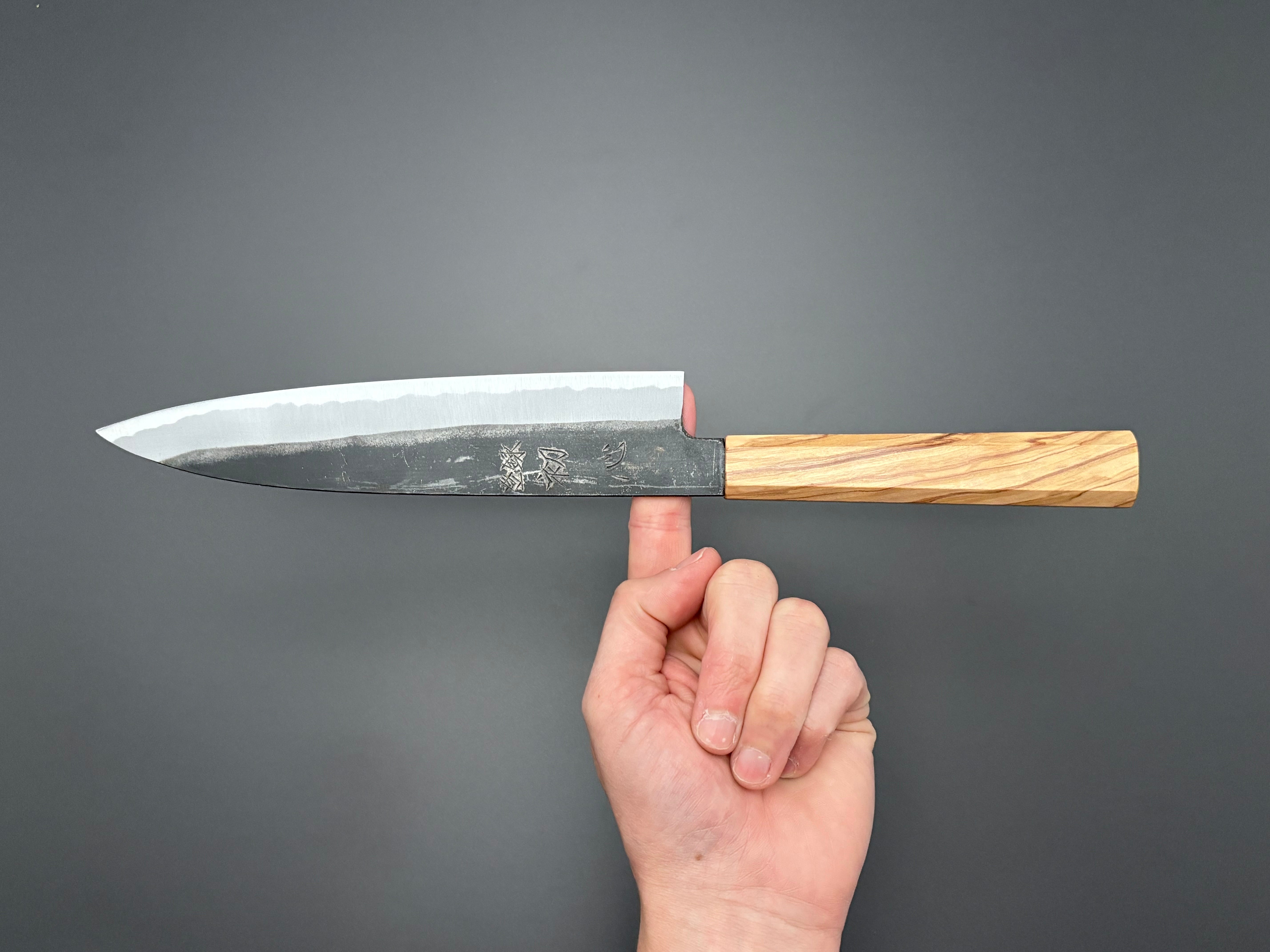 Hatsukokoro Aosagi Blue #2 Kurouchi Gyuto 210mm
