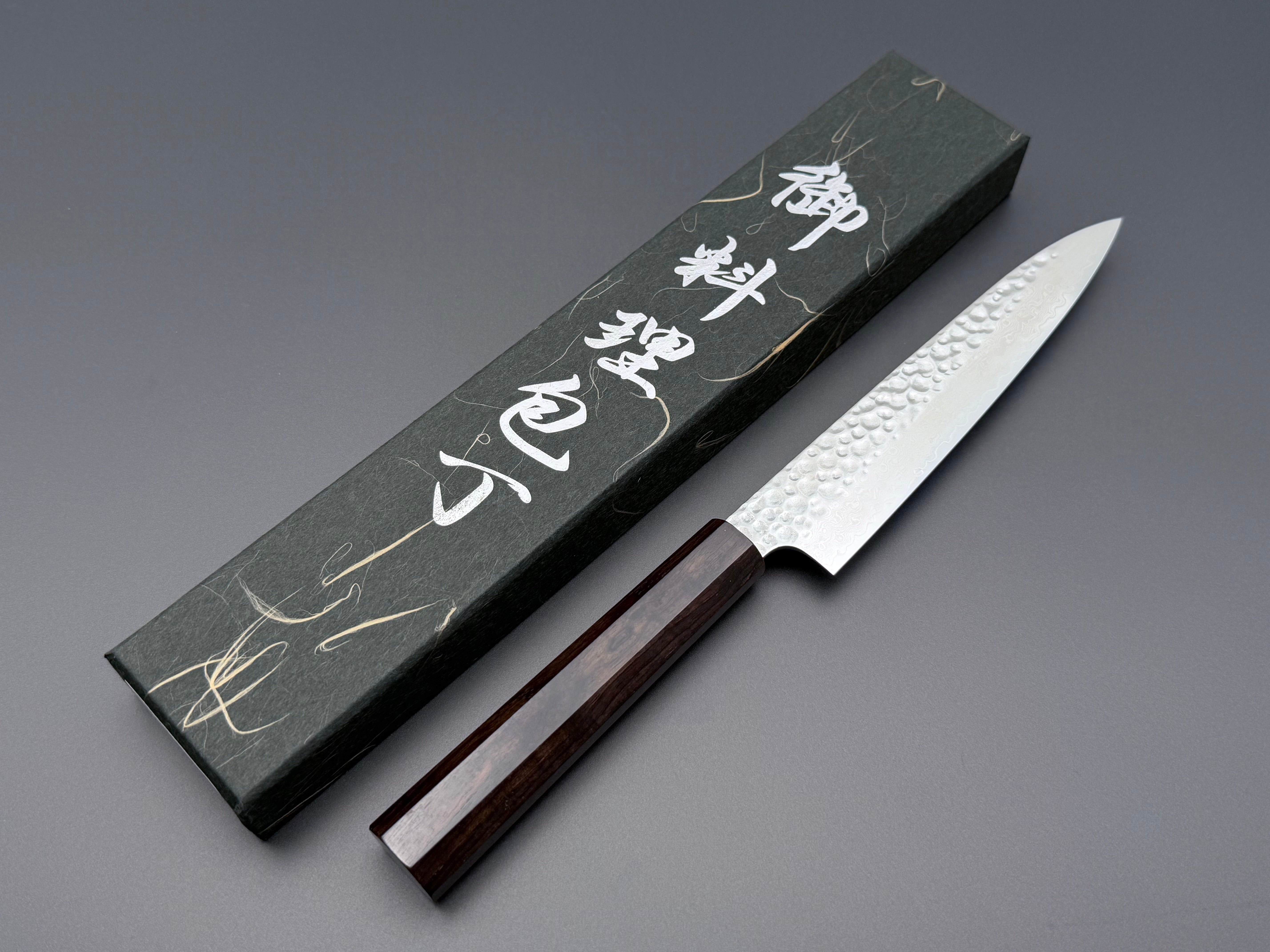 Hatsukokoro VG10 Damascus Tsuchime Petty 150mm