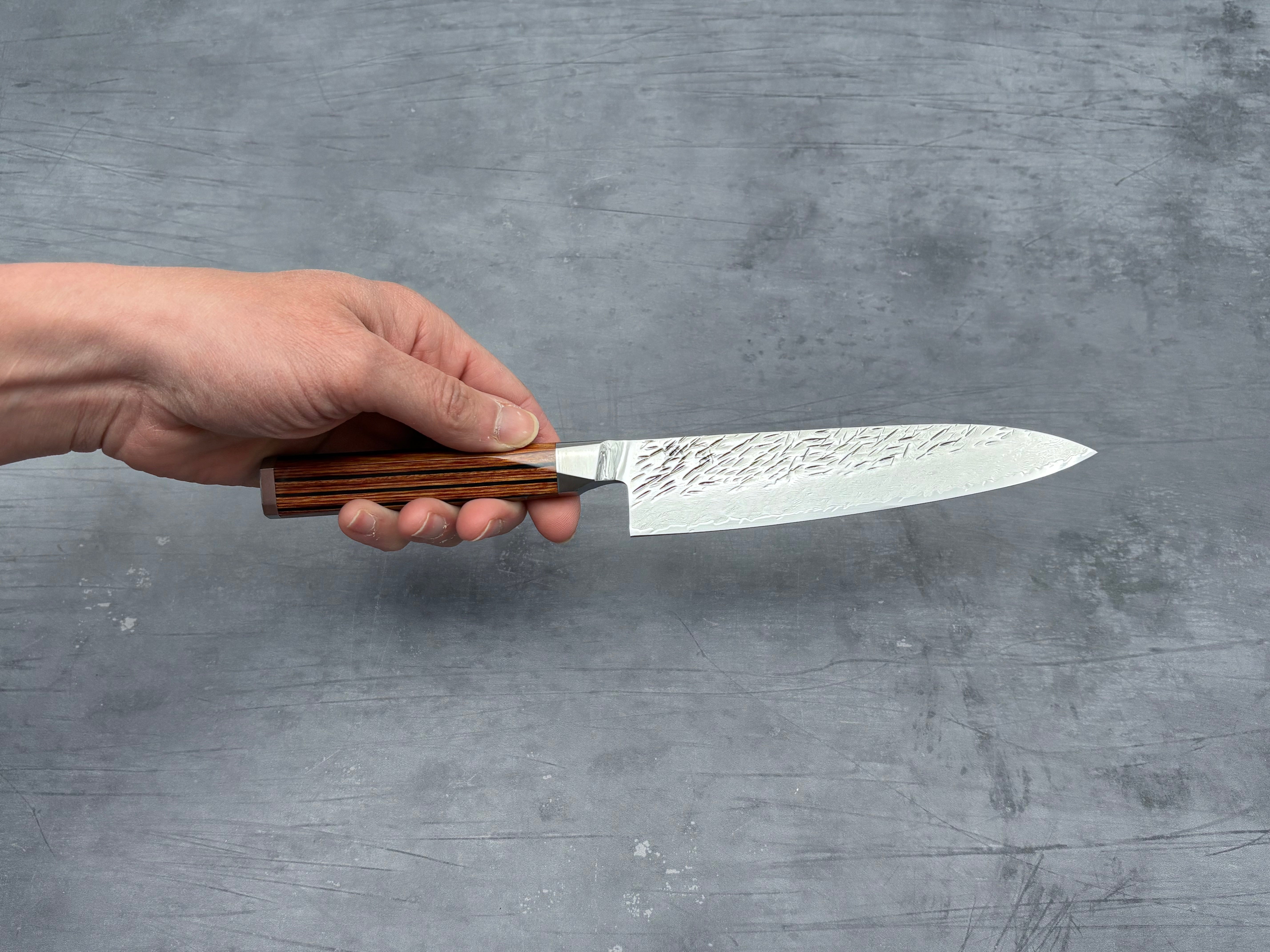 Ono Knife - Suzukaze SG2 Damascus Petty 150mm