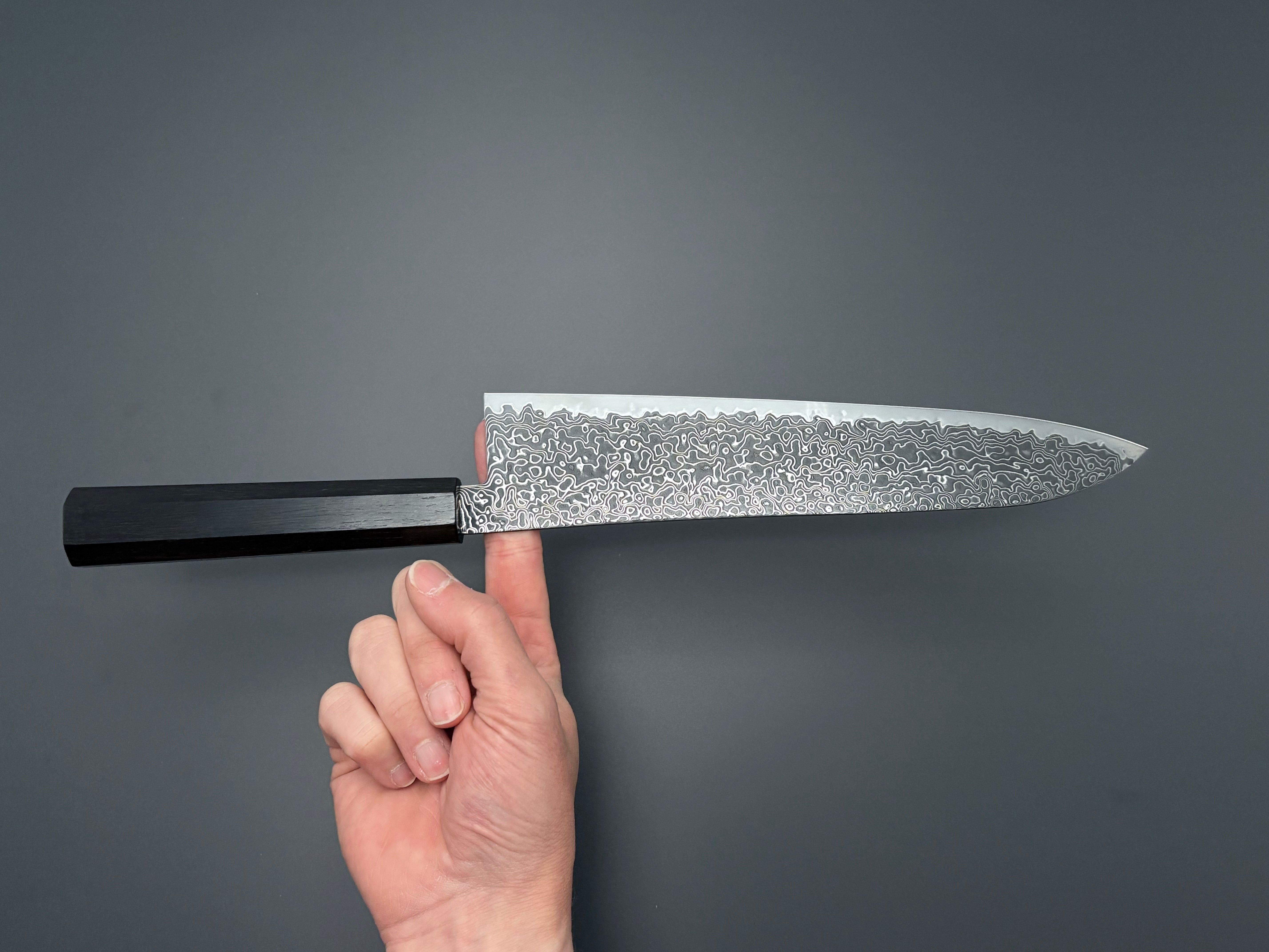 Hatsukokoro Ryuhyo SG2 Damascus Gyuto 240mm