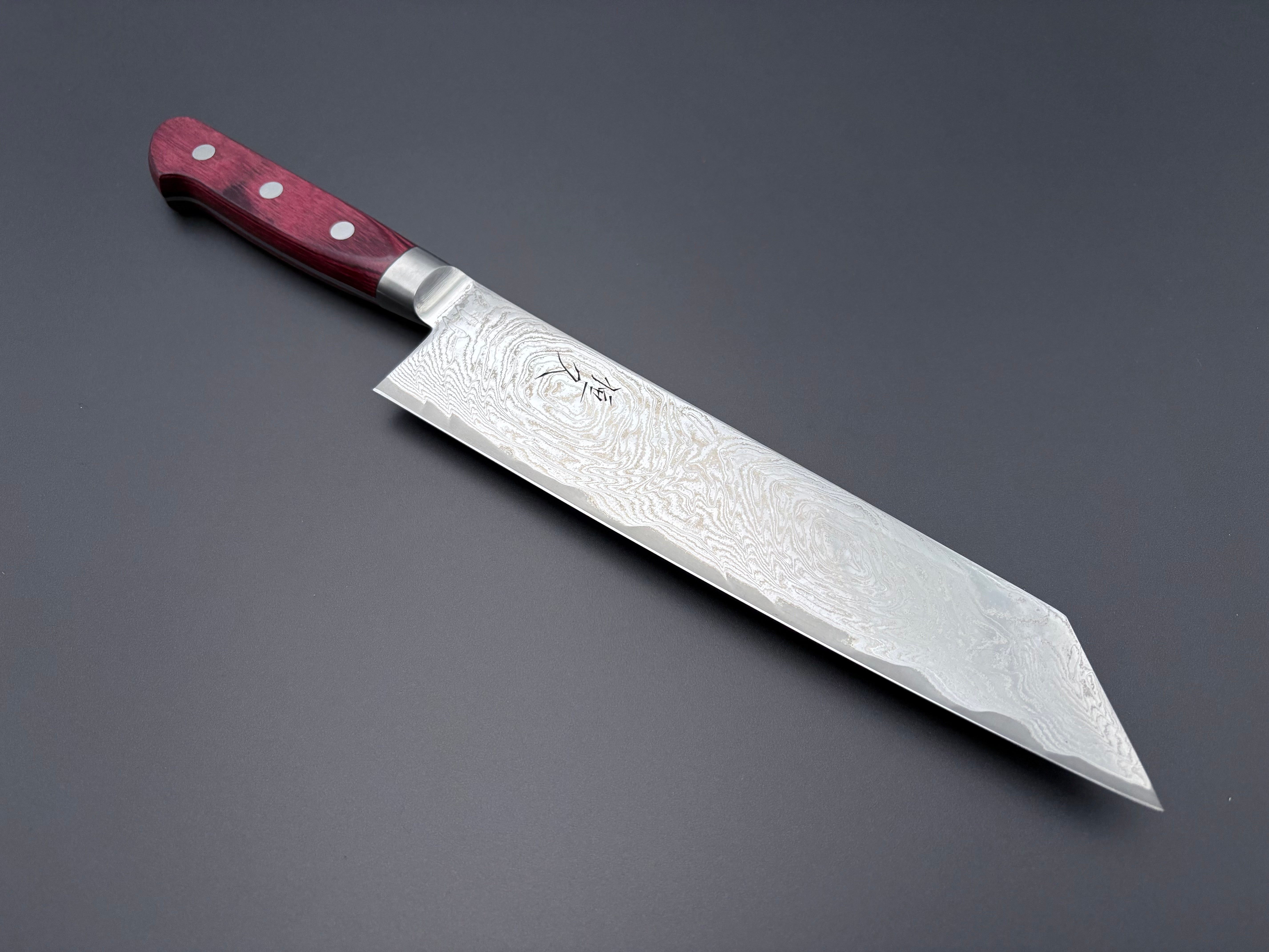 Tsunehisa AUS10 Damascus Kiritsuke Gyuto 210mm