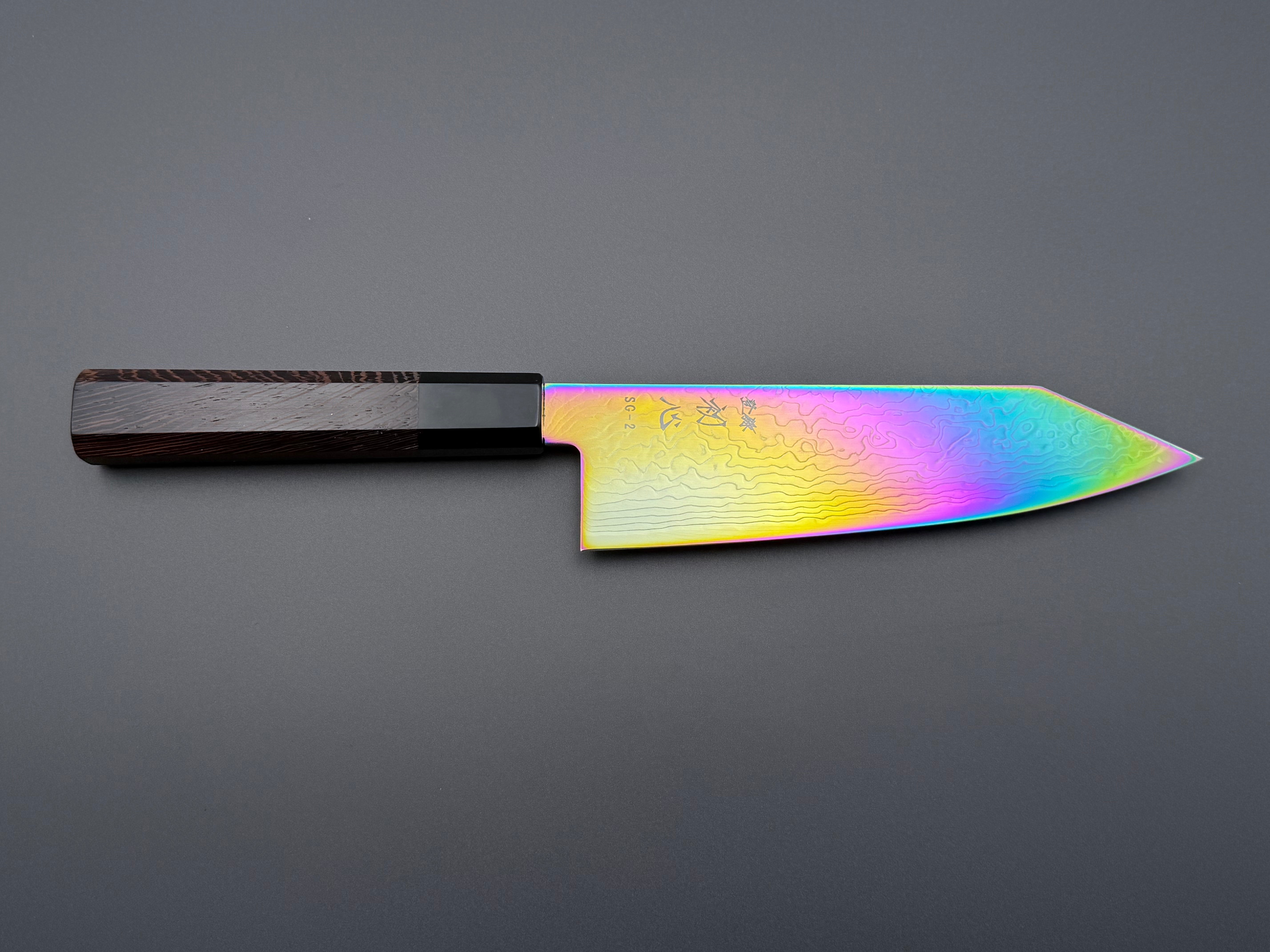 Hatsukokoro Ryuhyo SG2 Rainbow Damascus Bunka