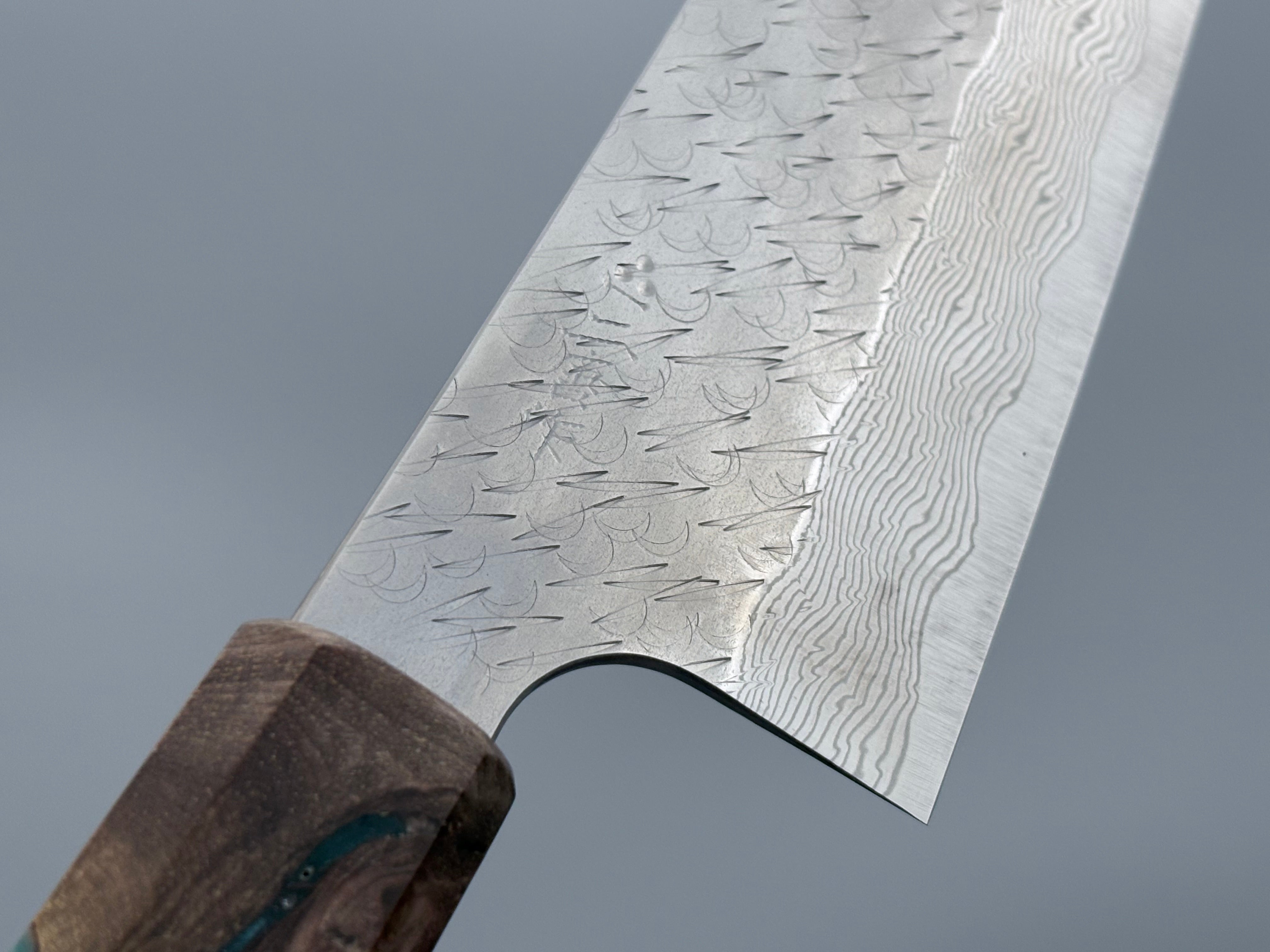 Nigara Hamono SG STRIX Damascus Gyuto 210mm x Letshandlethis