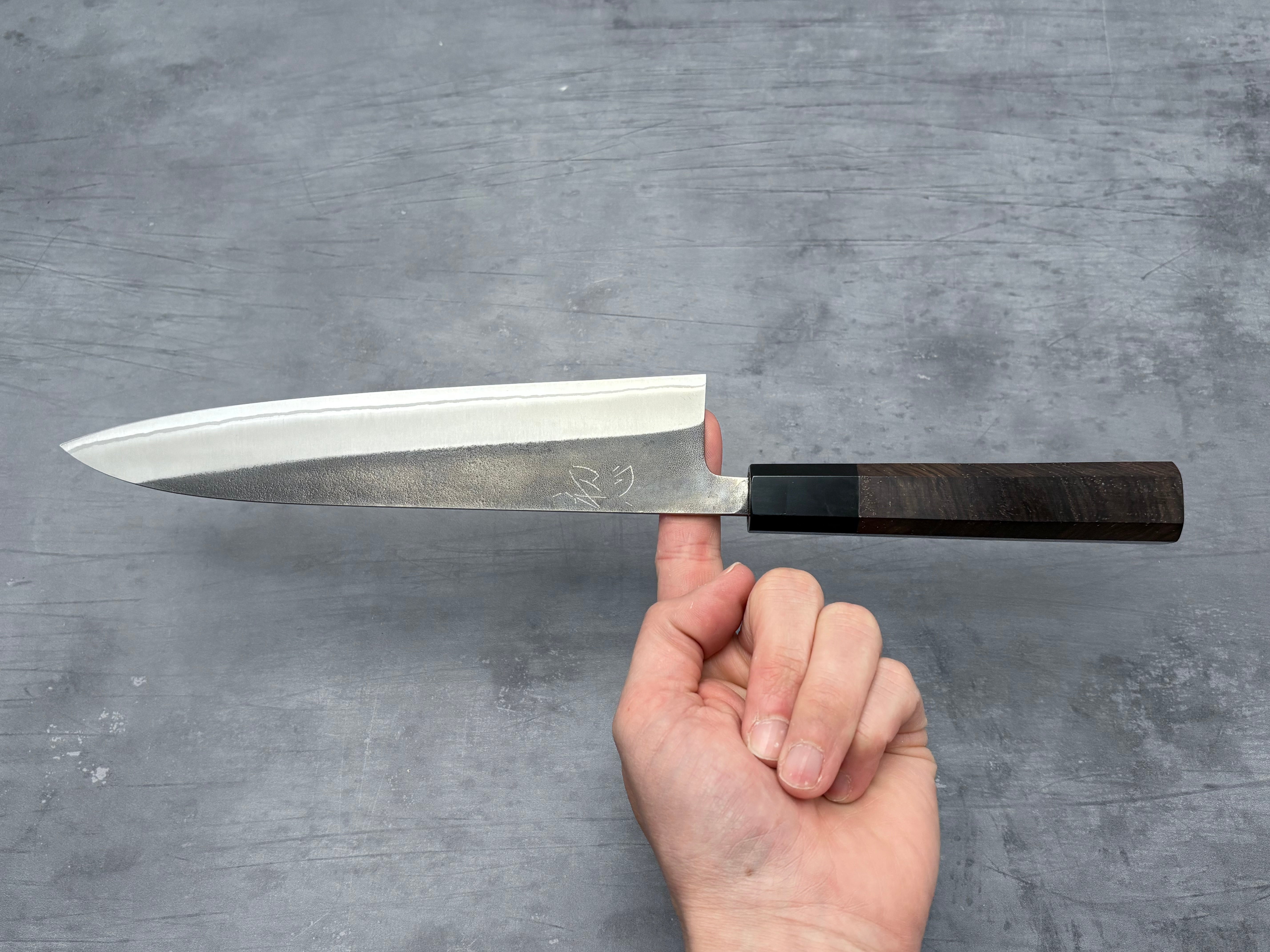 Yoshikane Hamono White #2 Kurouchi Gyuto 210mm