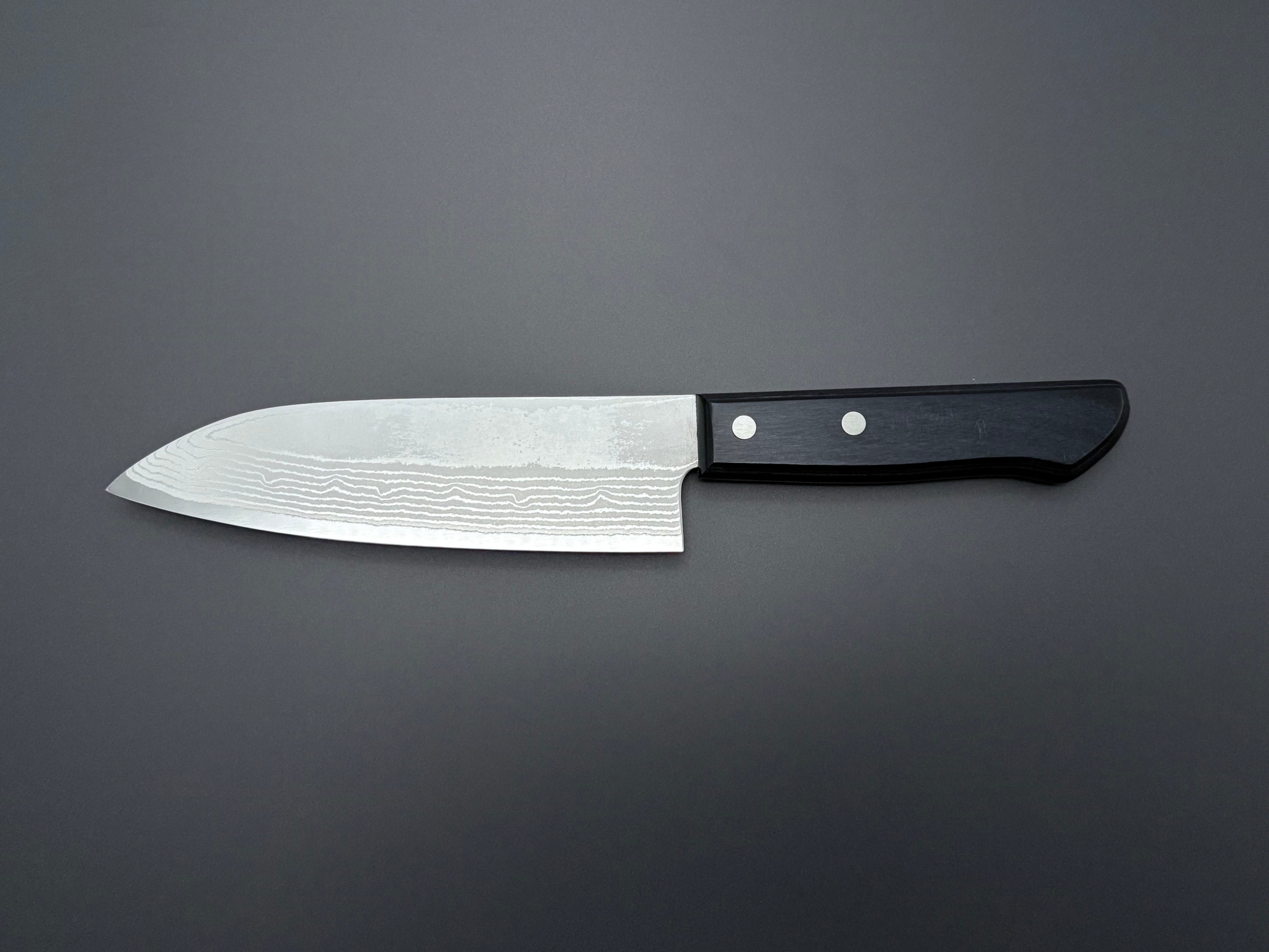 Tetsuhiro VG1 Damascus Santoku