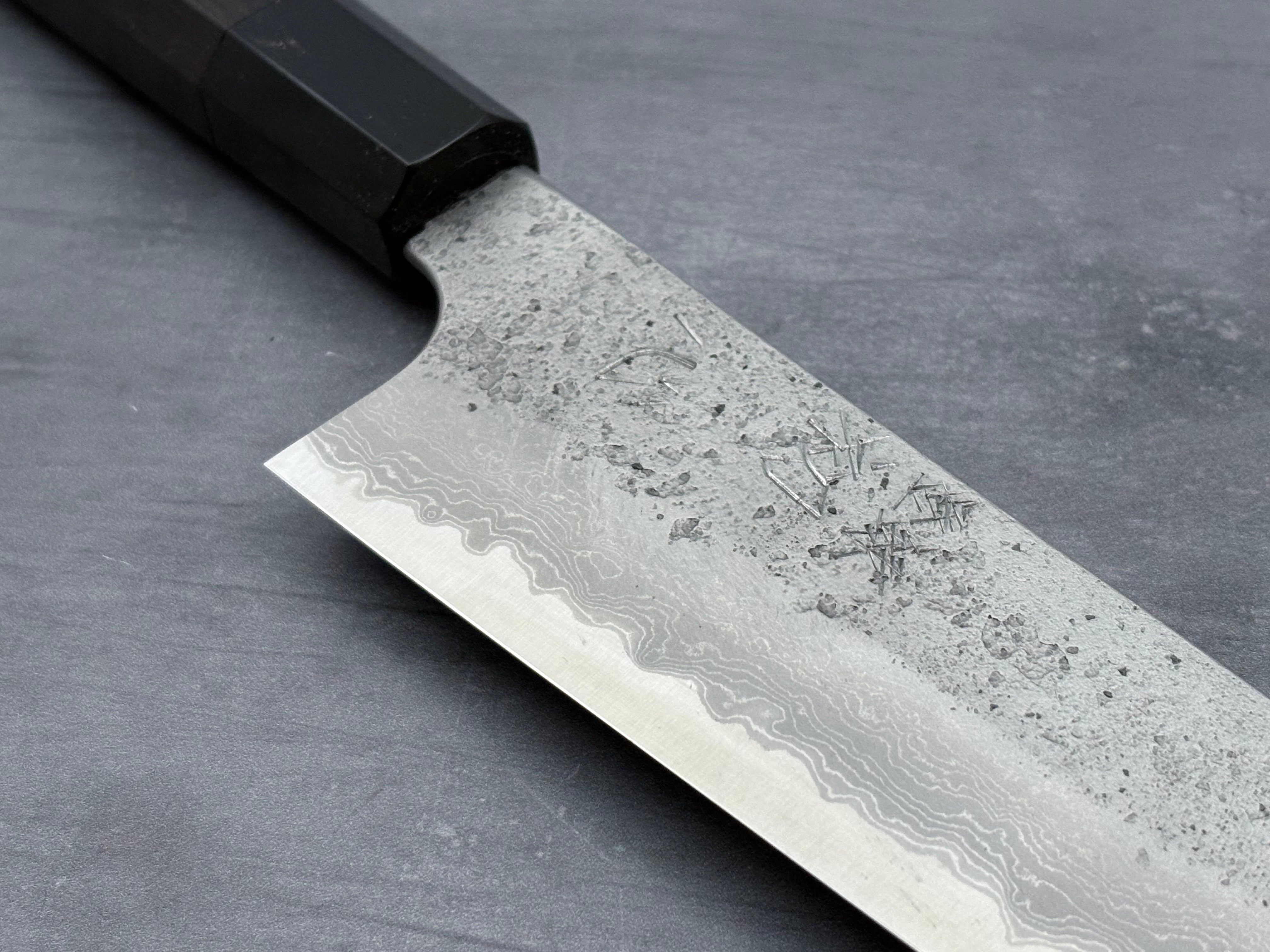 Hatsukokoro Ryusui Blue #2 Damascus Gyuto 210mm