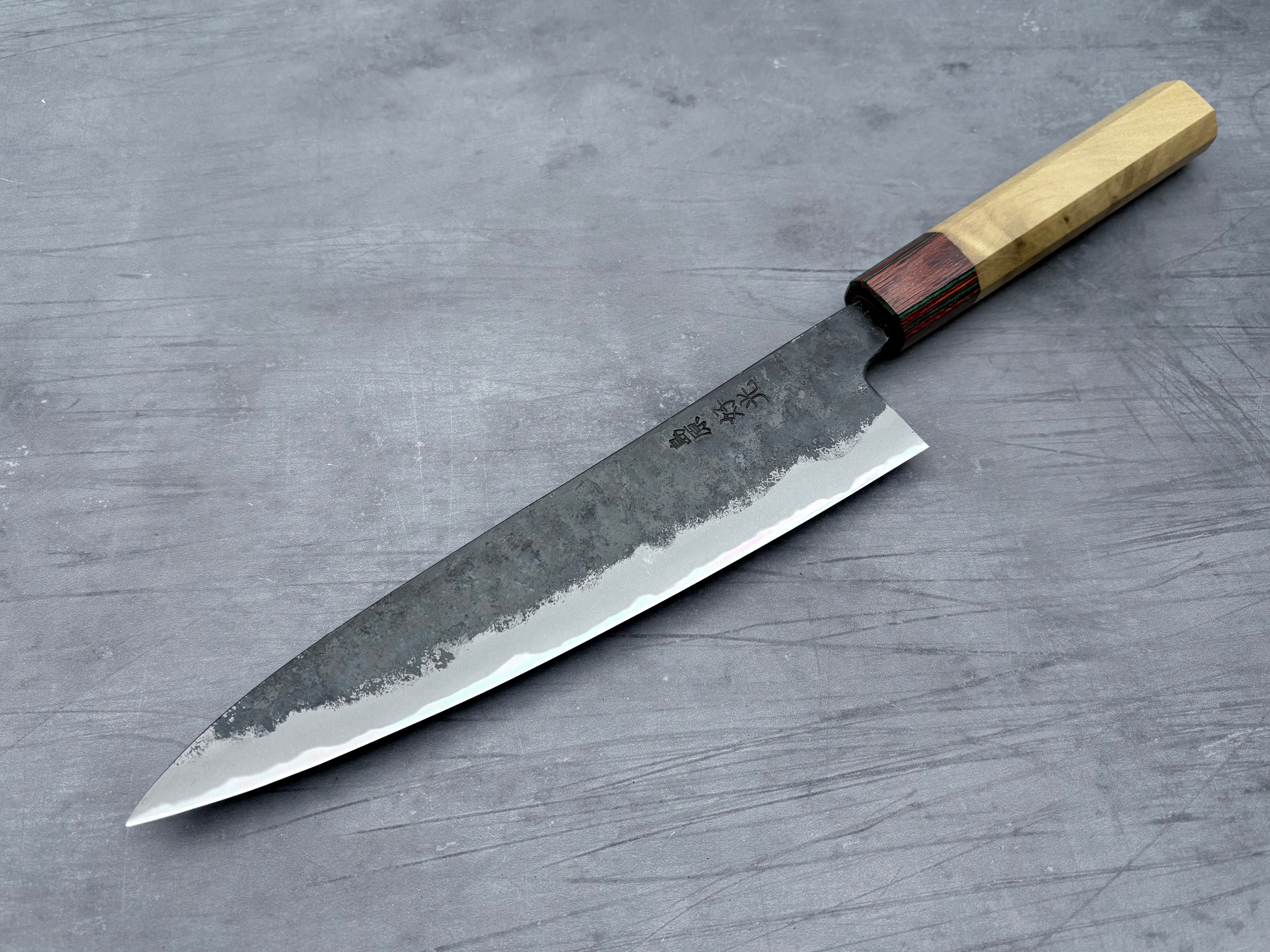 Yosimitu Kajiya Shirogami #2 Gyuto 210mm