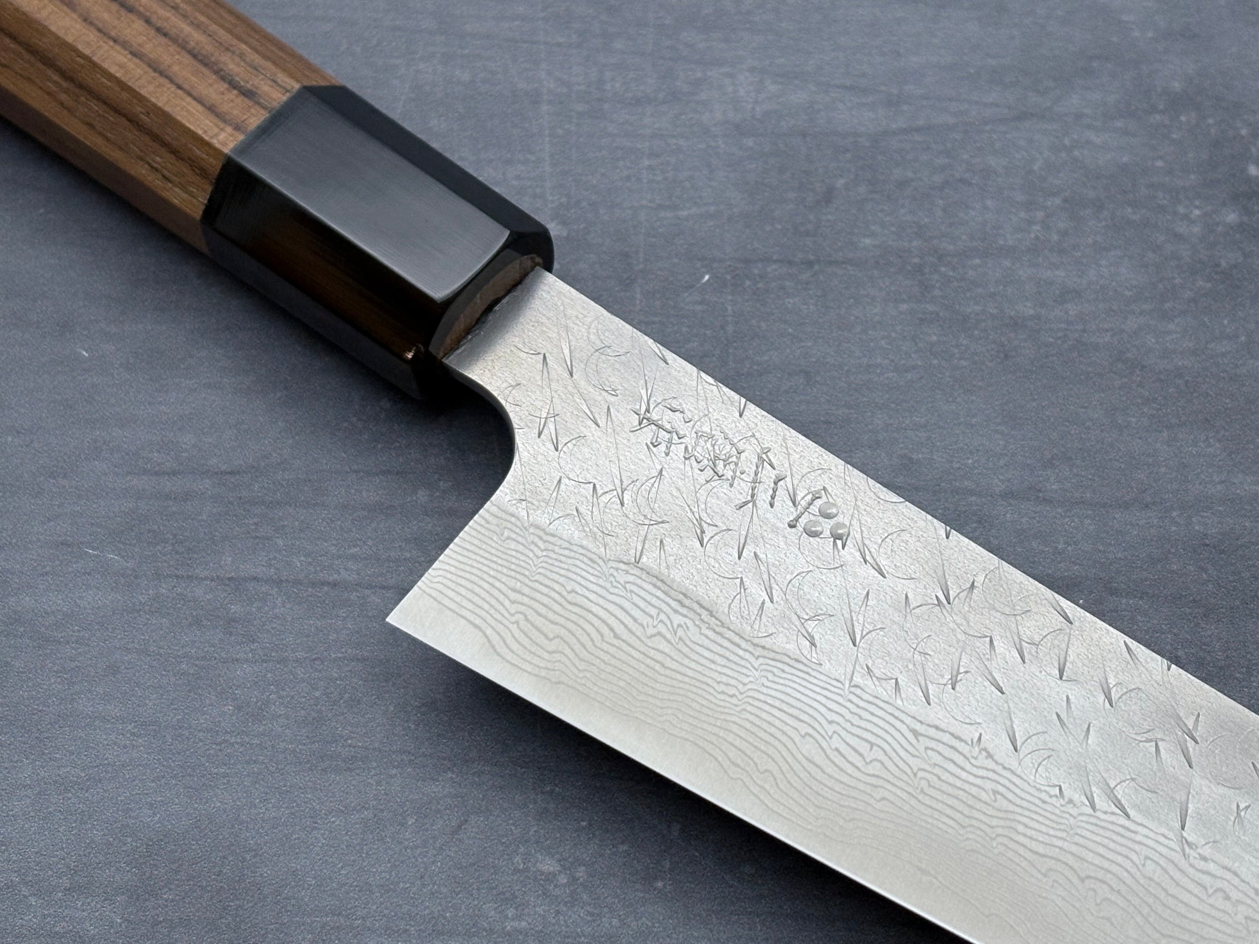 Nigara Hamono SG STRIX Damascus Petty 150mm