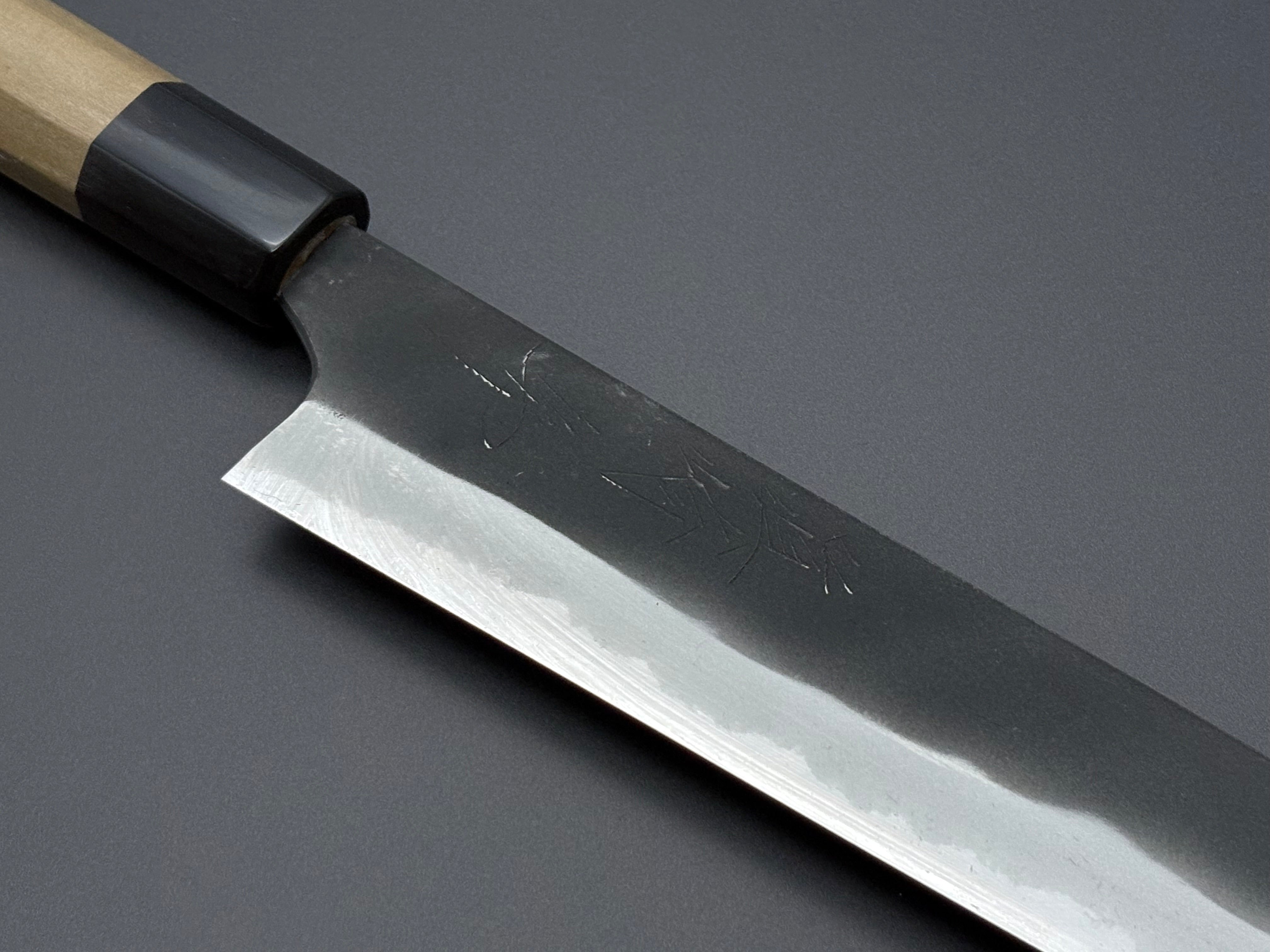 Naoki Mazaki White #2 Kurouchi Sujihiki 240mm