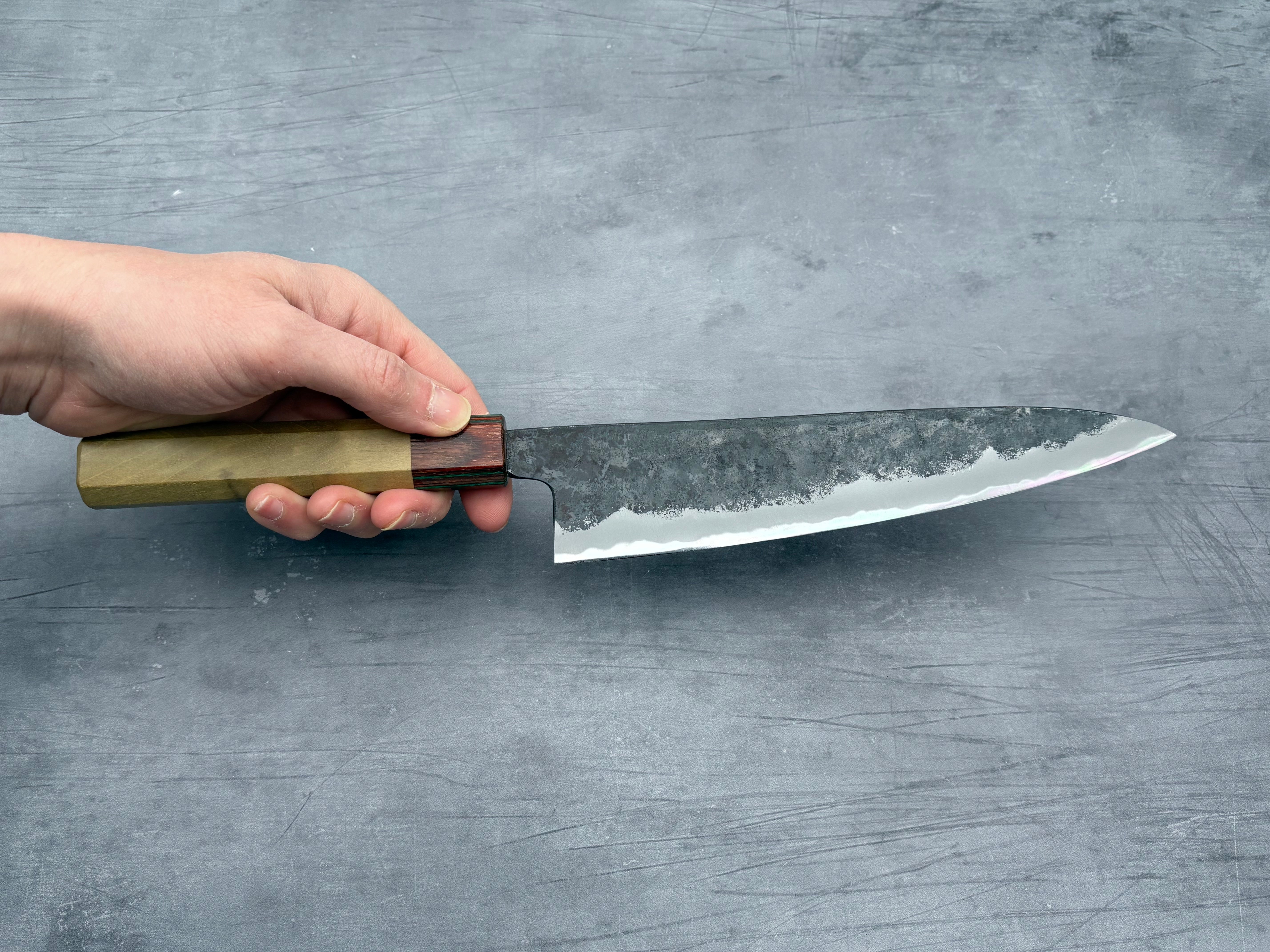 Yosimitu Kajiya Shirogami #2 Gyuto 210mm