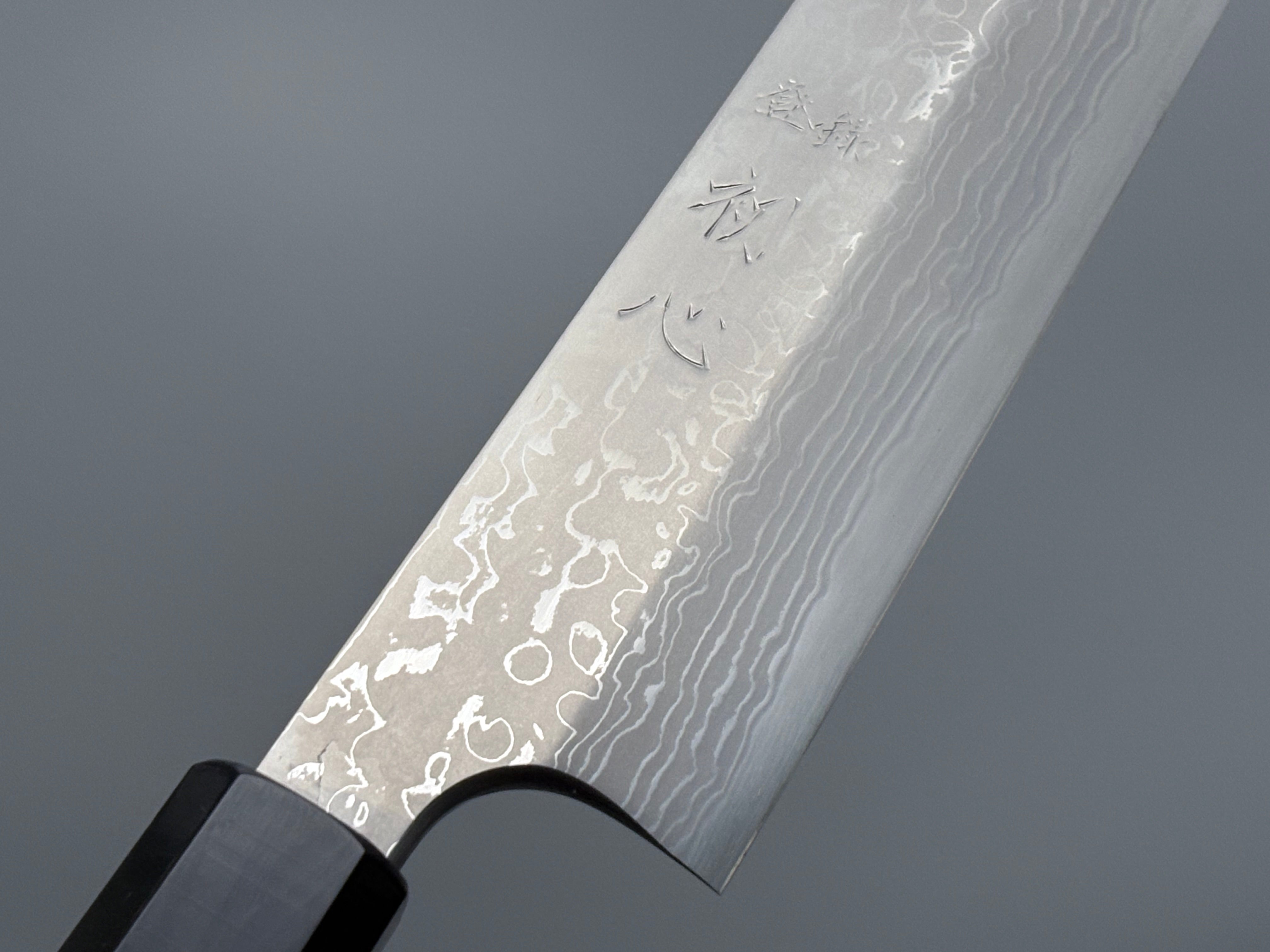 Yauji Yoshihiro Blue #2 Damascus Yanagiba 330mm