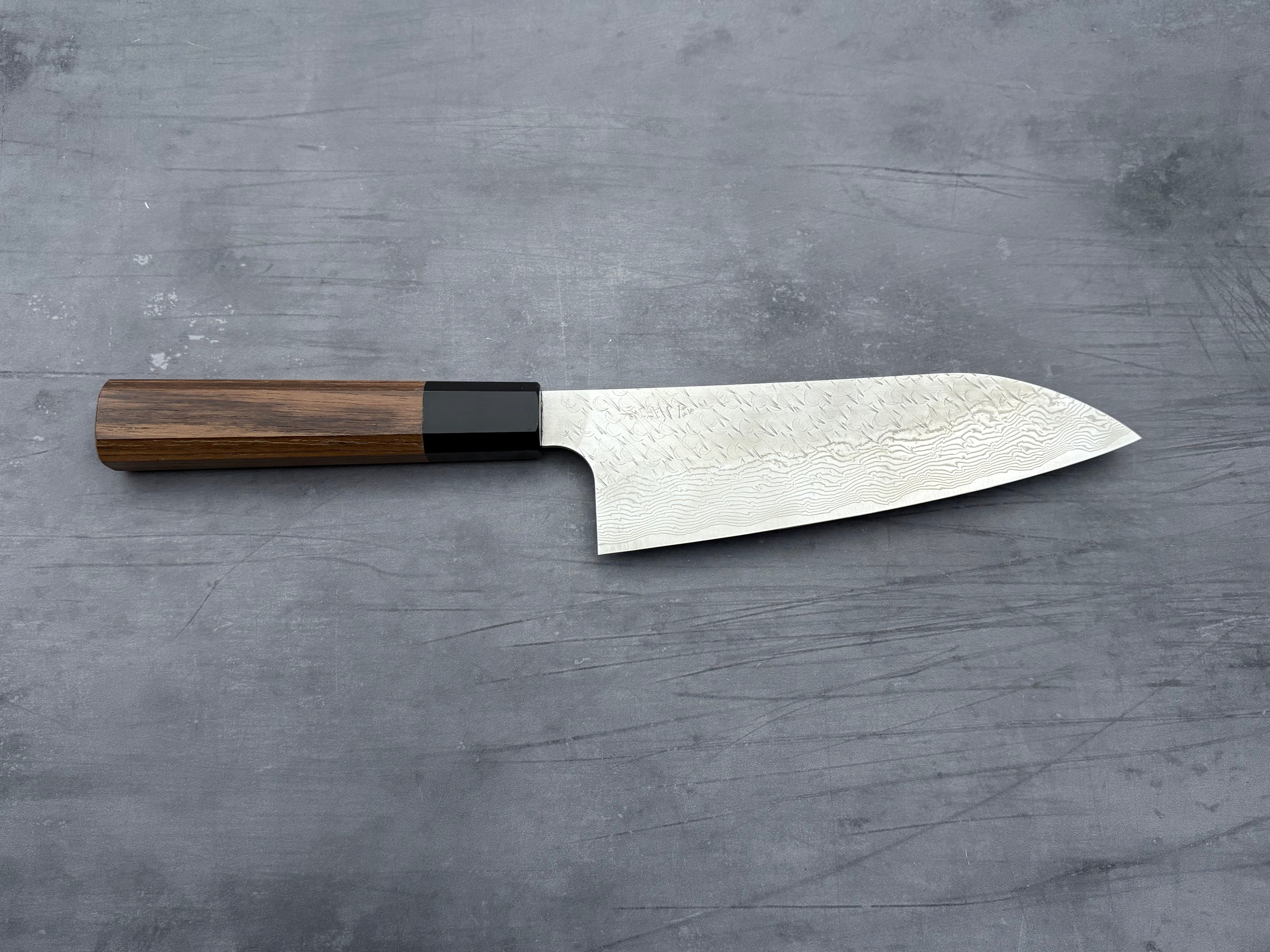 Nigara Hamono SG STRIX Damascus Santoku