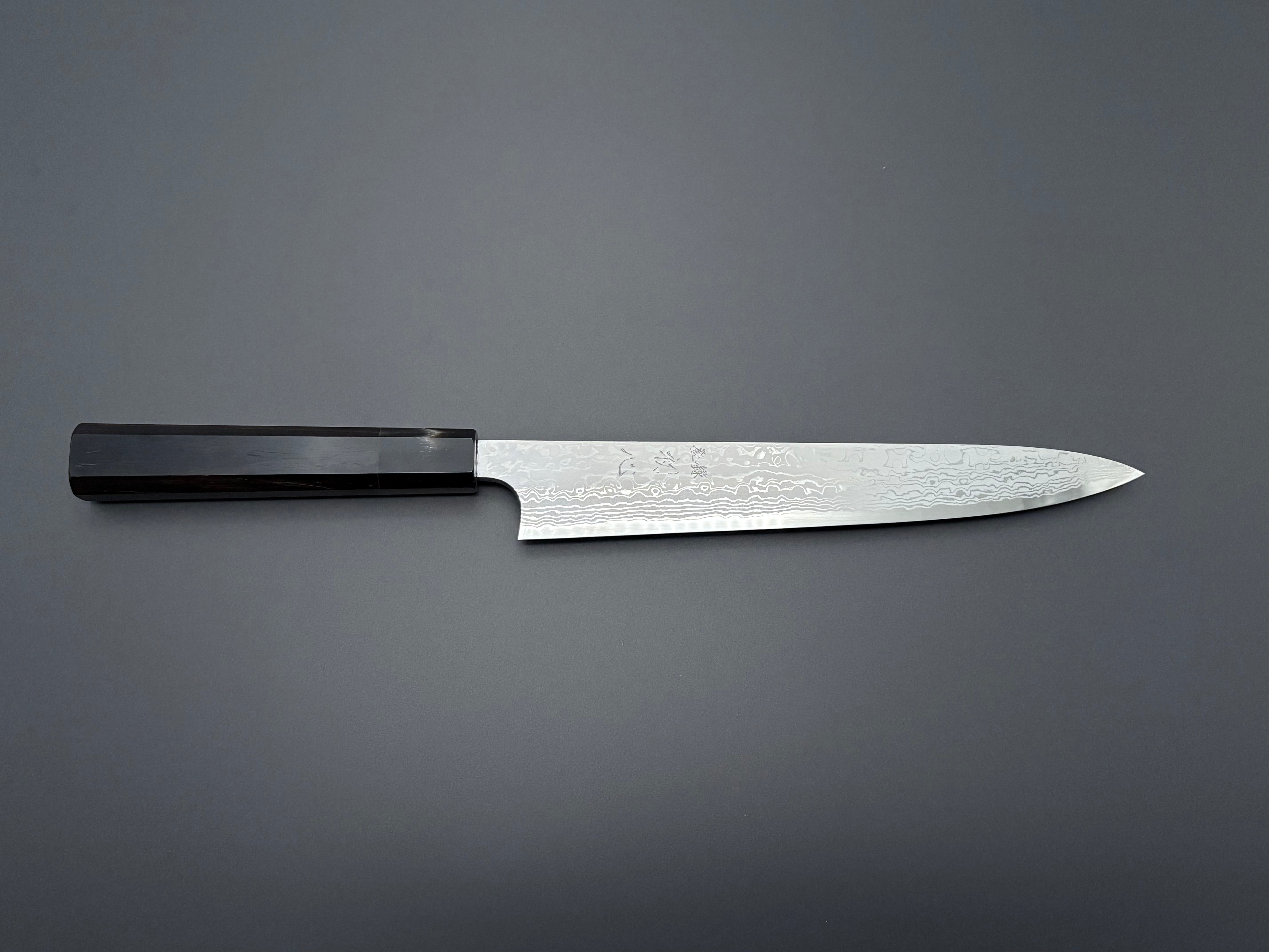 Yauji Yoshihiro Blue #2 Damascus Yanagiba 240mm