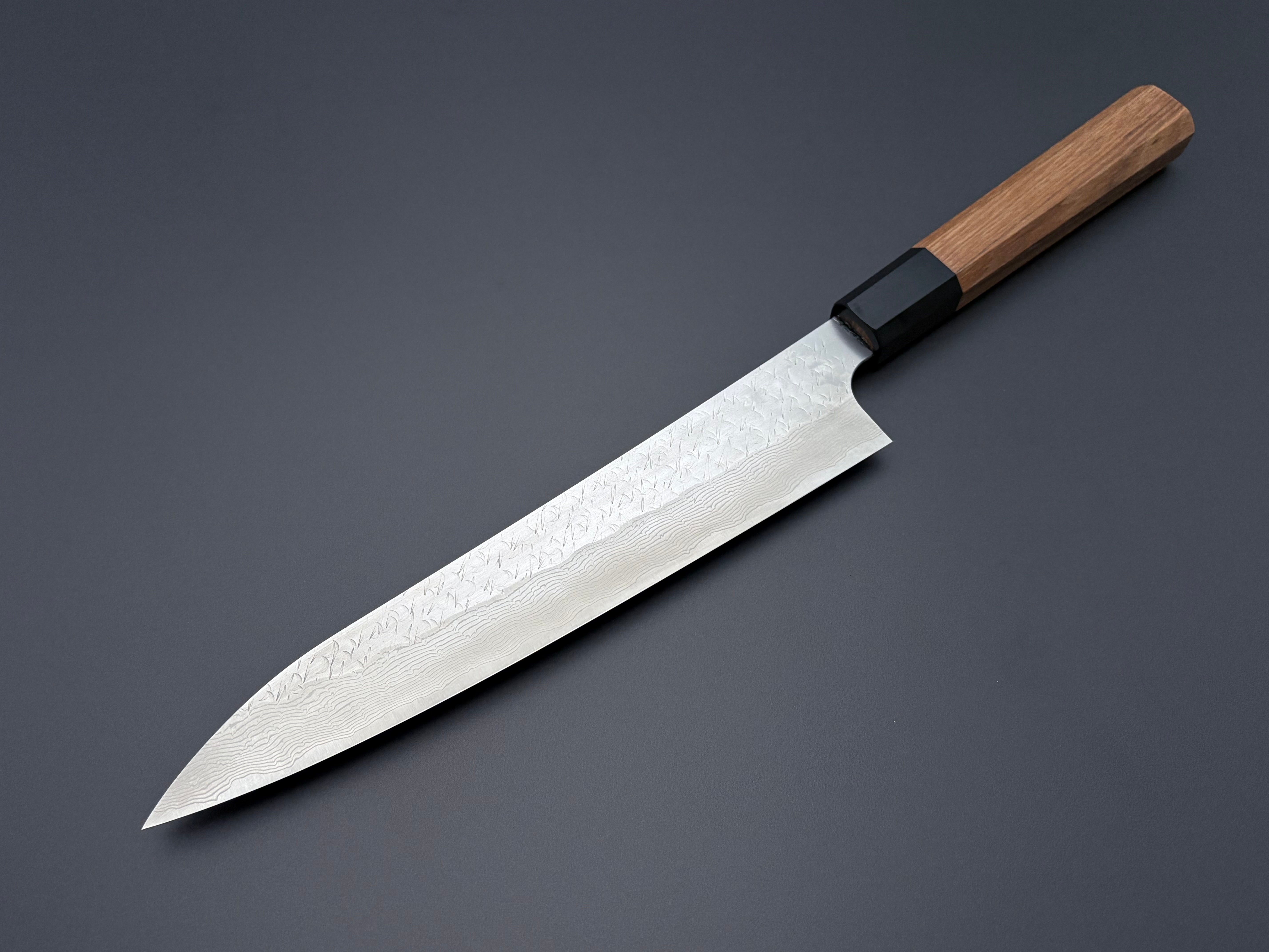 Nigara Hamono SG STRIX Damascus Sujihiki 240mm