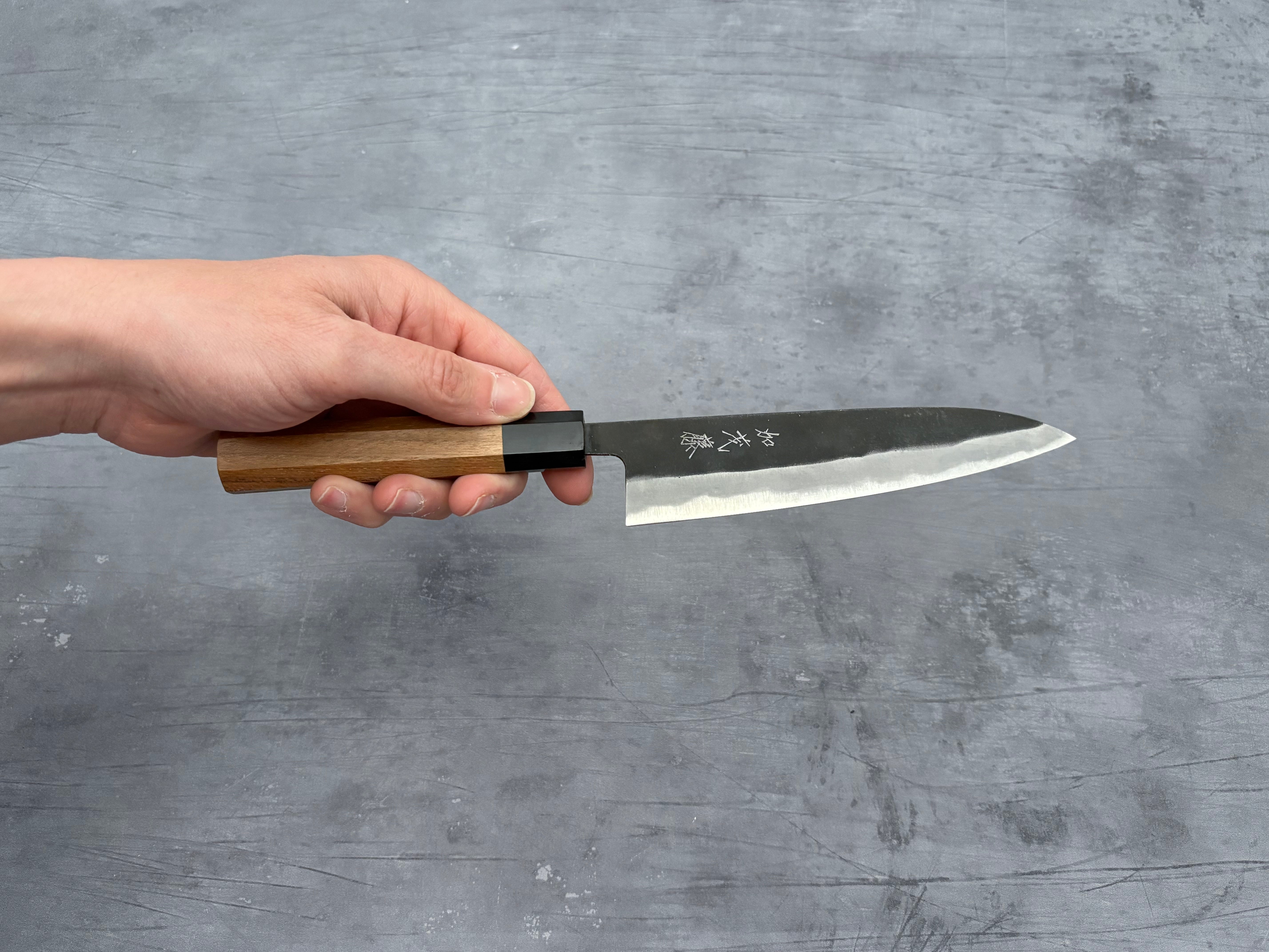 Shiro Kamo AS Kurouchi Petty 150mm