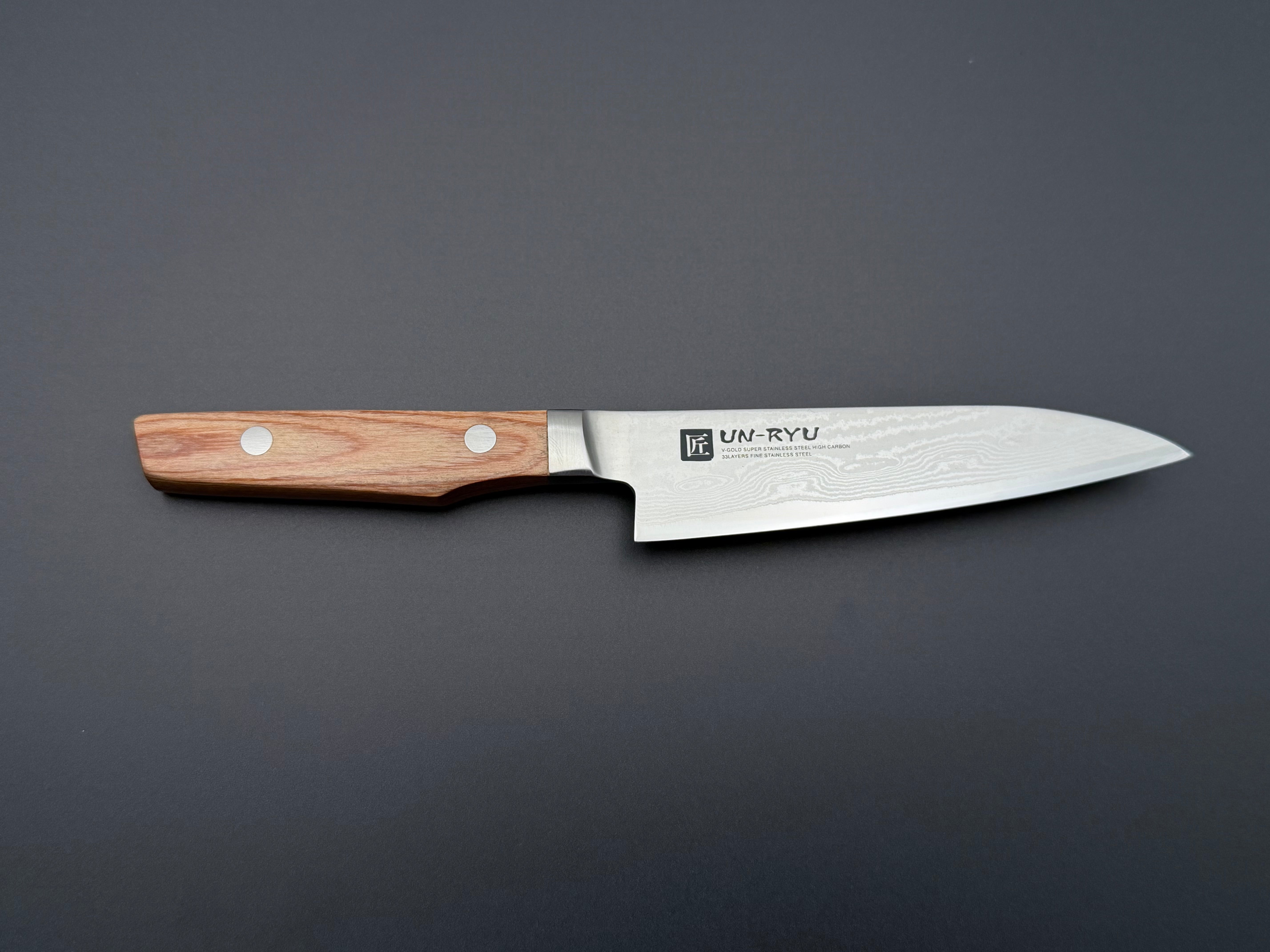 Shimomura Un-Ryu VG10 Damascus Petty 120mm